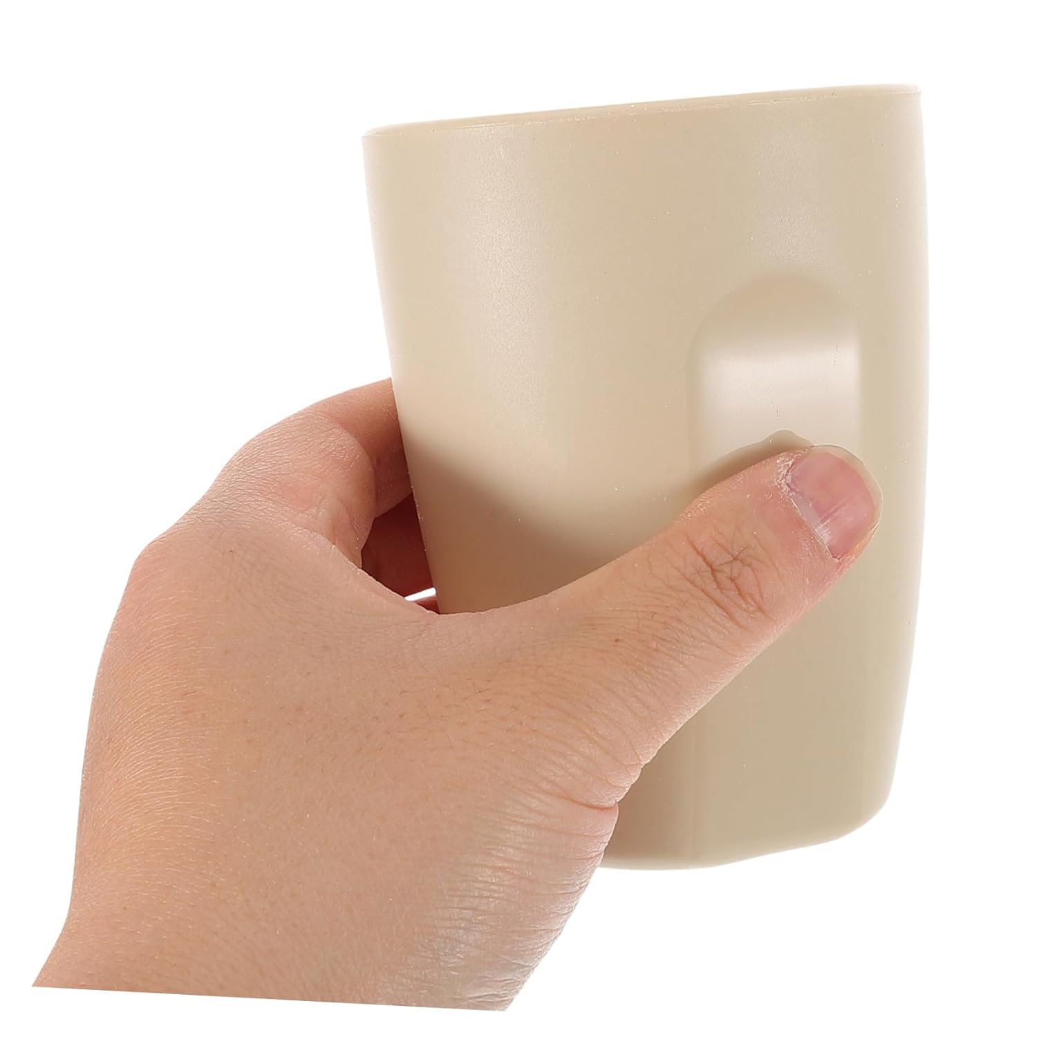MERRYHAPY Round Toothbrush Holder Cup for Couples