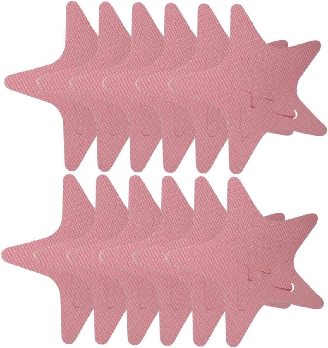 MAGICLULU 12Pcs Star Shape Non-Slip Bathtub Decals