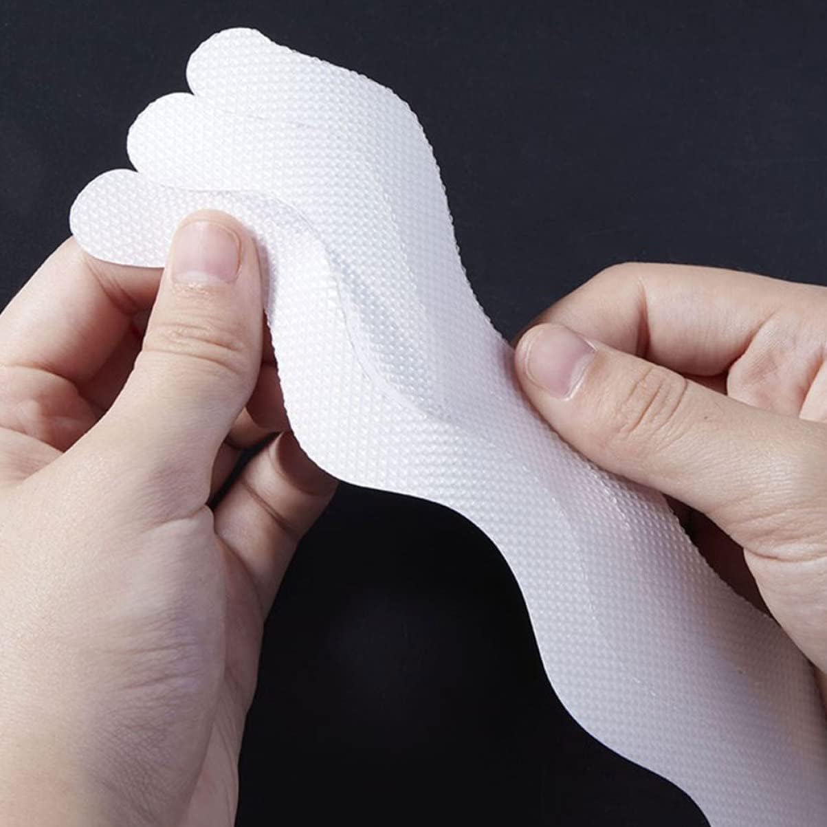 PRETYZOOM 36pcs S Shape Anti-Slip Bathtub Stickers