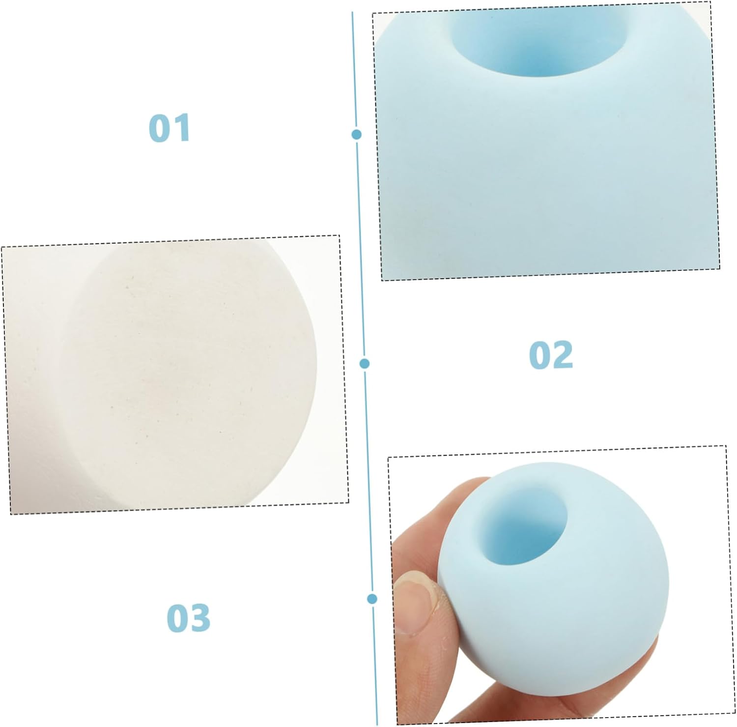 DECHOUS 3 Pack Electric Toothbrush Holder