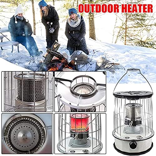 GBHJJ Kerosene Heater 6L Portable Indoor Use with Stove Bag