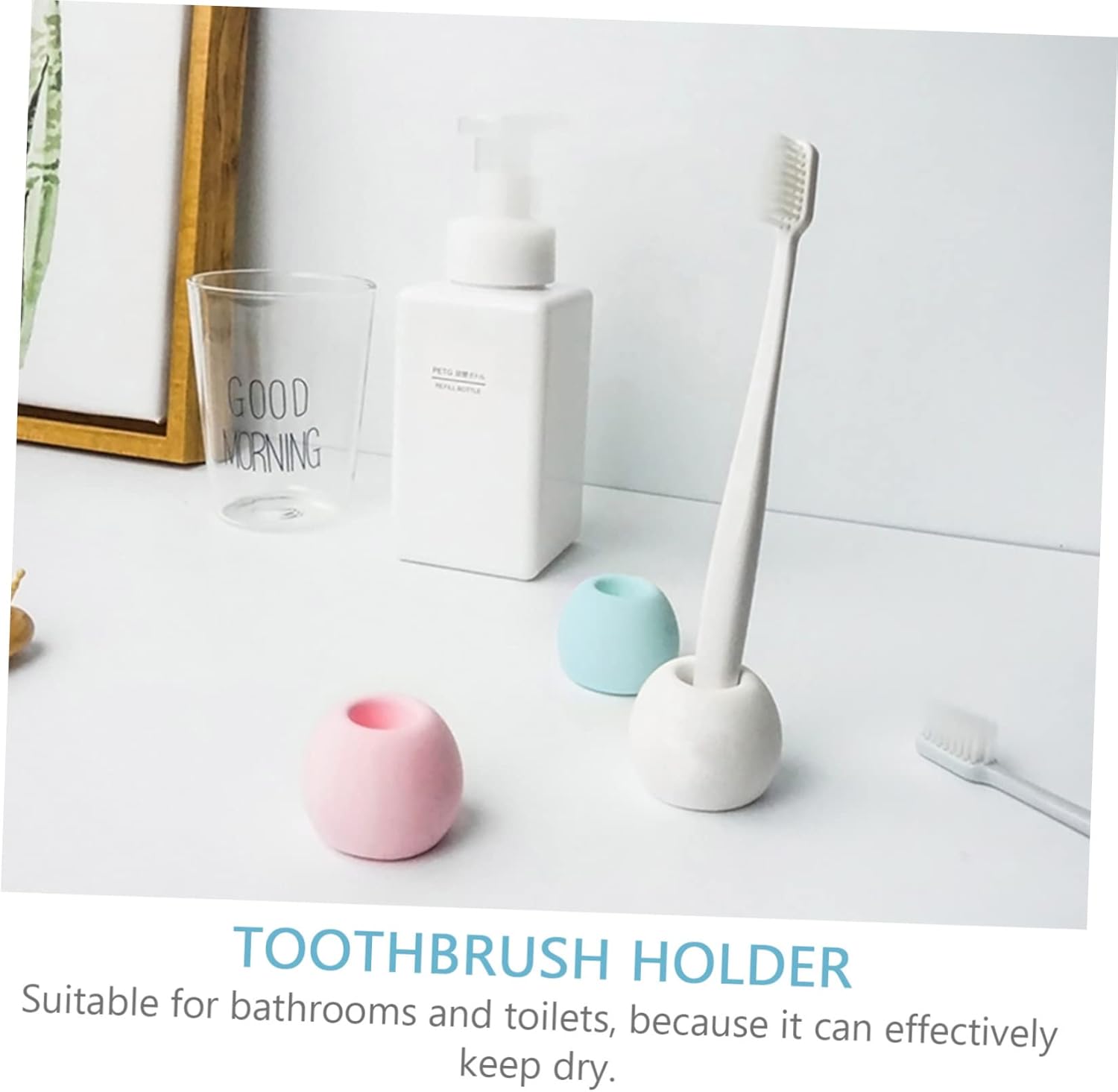 Unomor Diatomite Toothbrush Holder Quick Dry