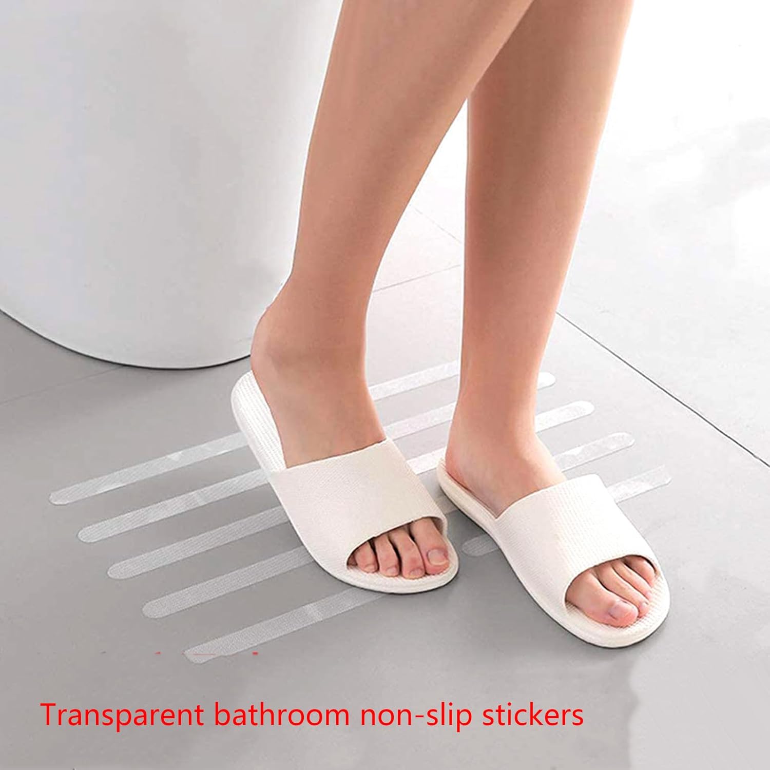 12Pcs Non Slip Bathtub Stickers with Textured Design