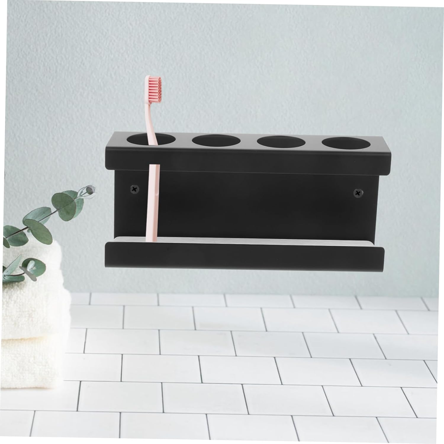 Stainless Steel Electric Toothbrush Wall Holder