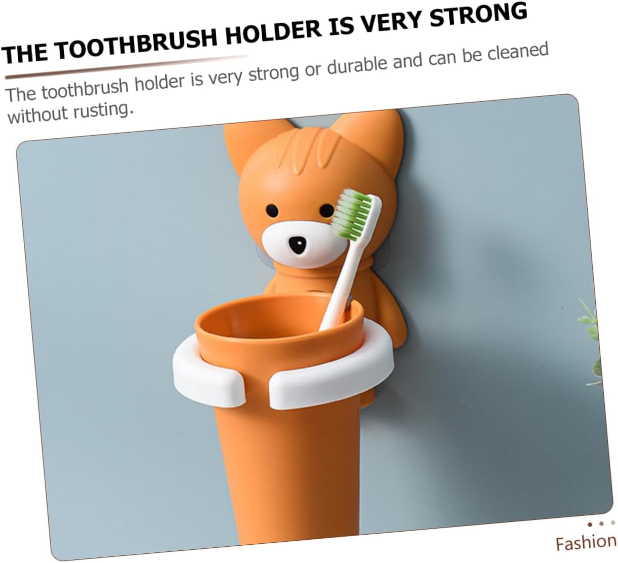 PLAFOPE Wall Toothbrush Holder Set