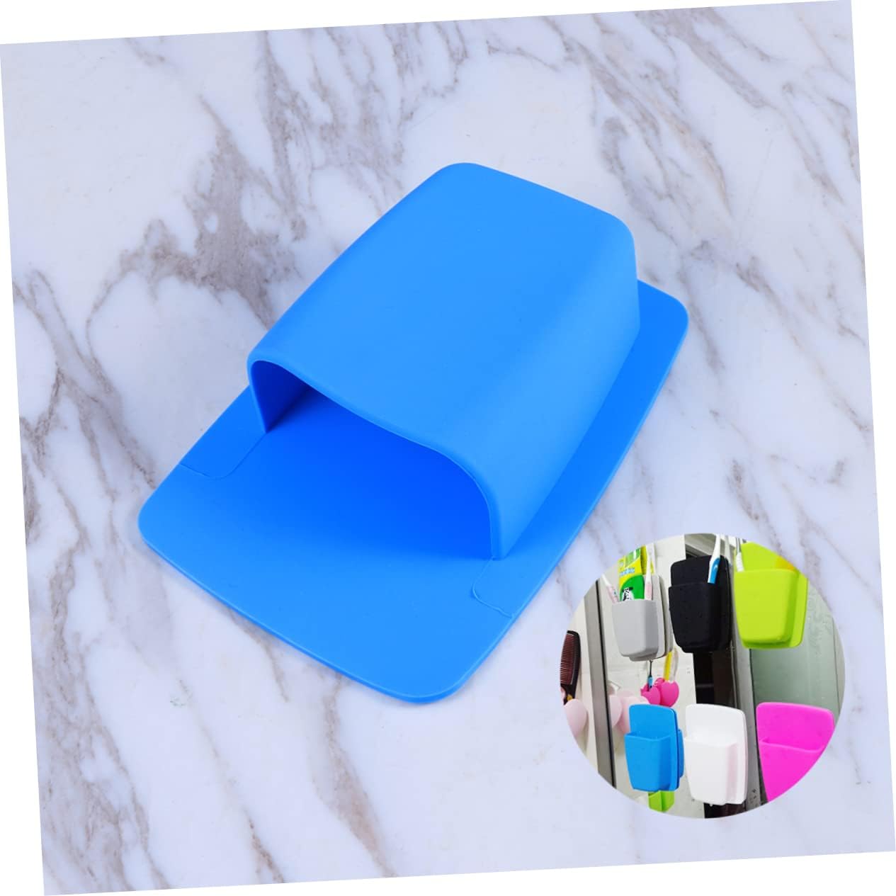 Silicone Toothbrush Holder Wall Mount Space Saving