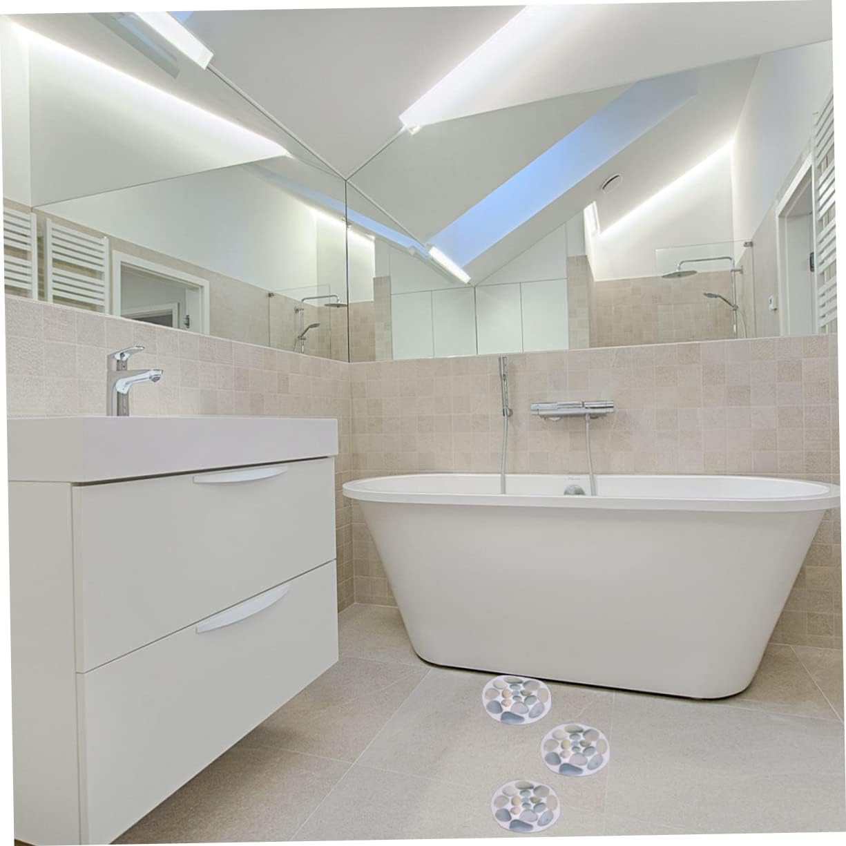 HOLIDYOYO Bathtub Anti-Slip Decals Stickers