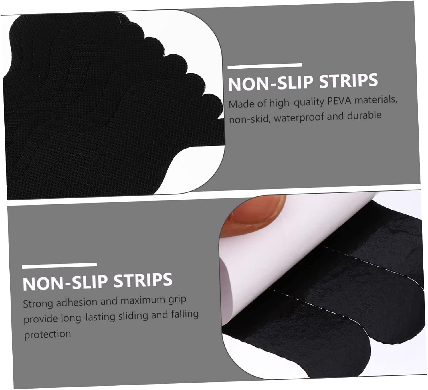 Anneome Slip Bathtub Stickers 24pcs Non-Slip Floor Tapes for Bathroom