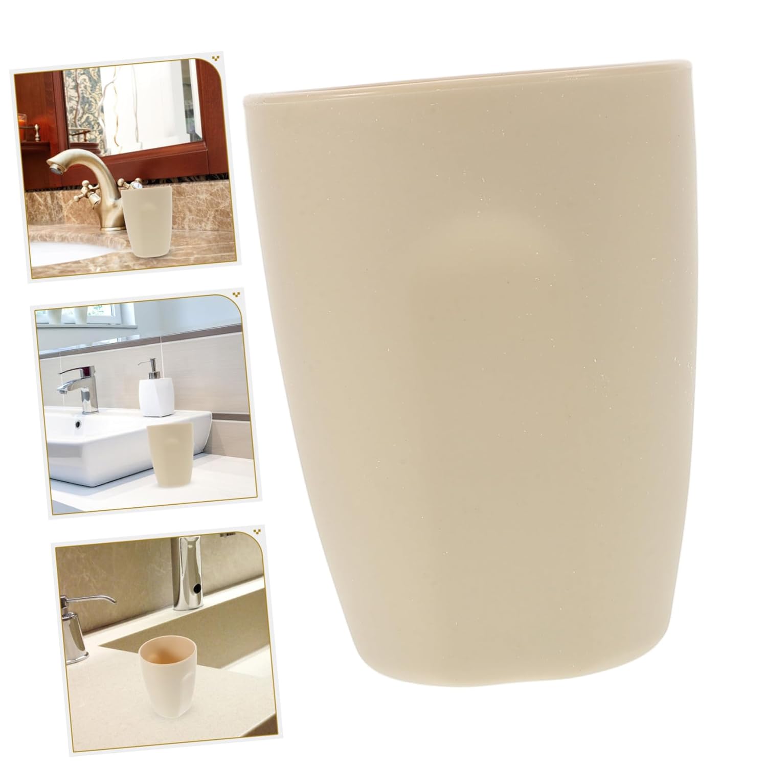 CANIGHT Reusable Toothbrush Cup for Bathroom