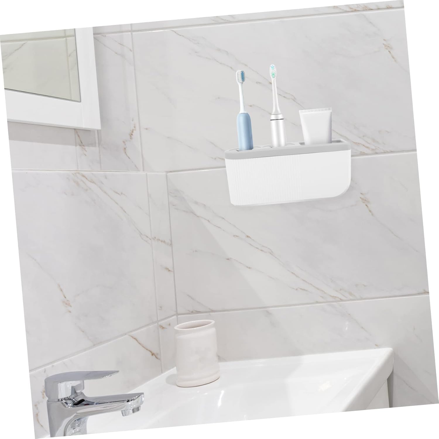 Yardenfun Wall Mounted Toothbrush Holder