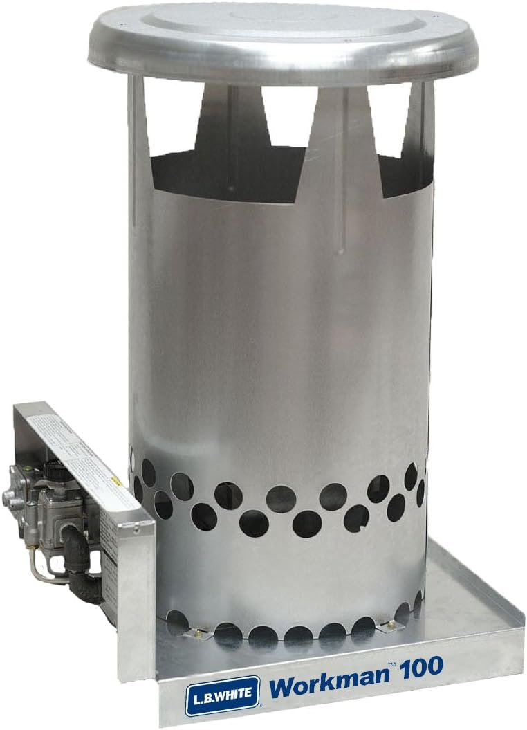LB White CV100N Workman Natural Gas Heater - 100000 Btuh Portable