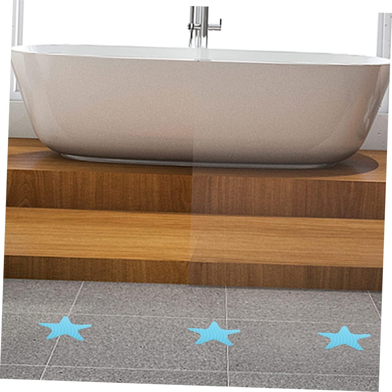 PRETYZOOM 40pcs Star Shape Non-Skid Traction Stickers for Bath and Shower