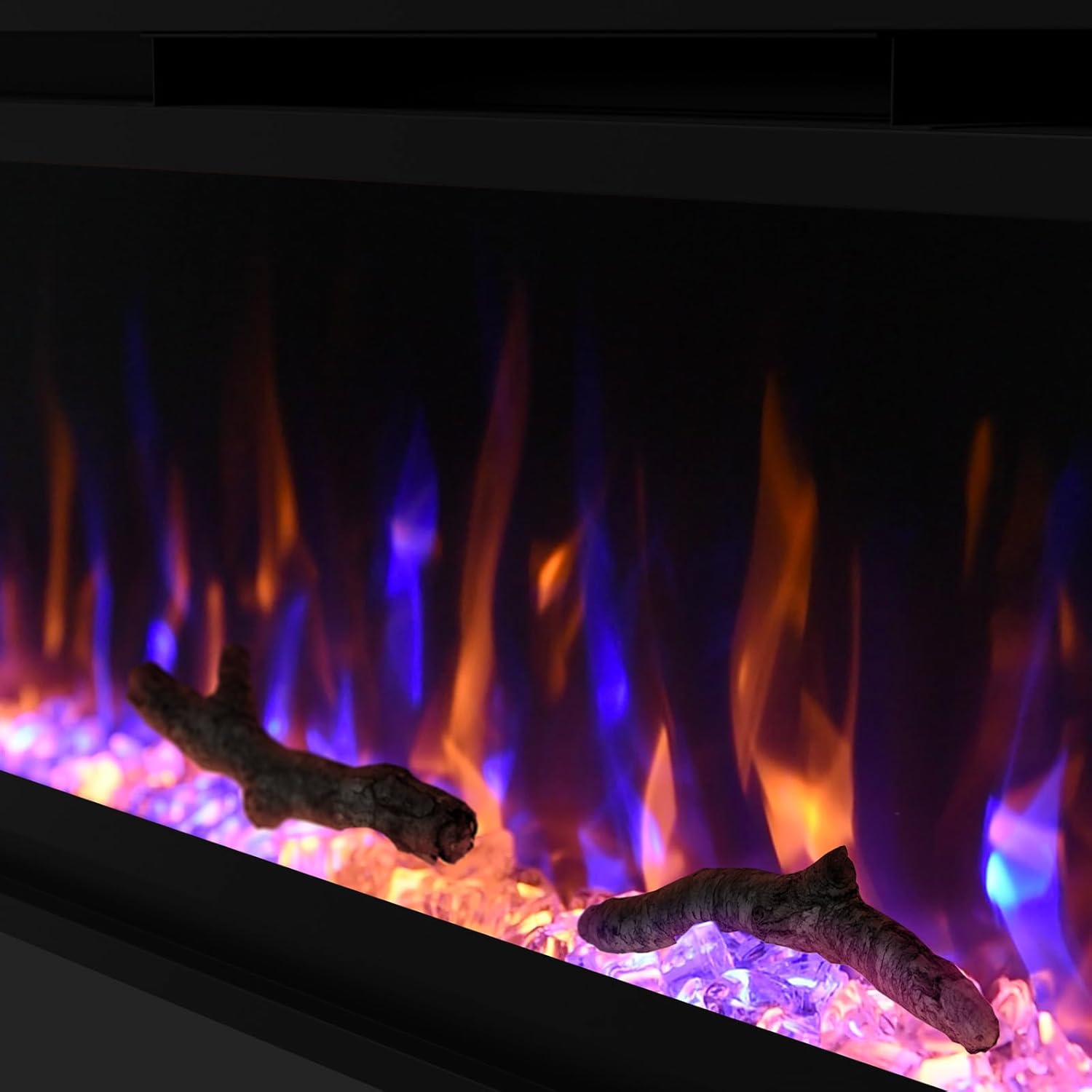 Feelcoo 60 Inch Ultra-Thin Electric Fireplace
