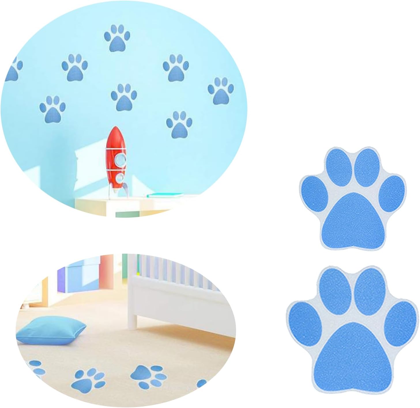 Non-Slip Bathtub Stickers with Scraper for Safe Bathing 1