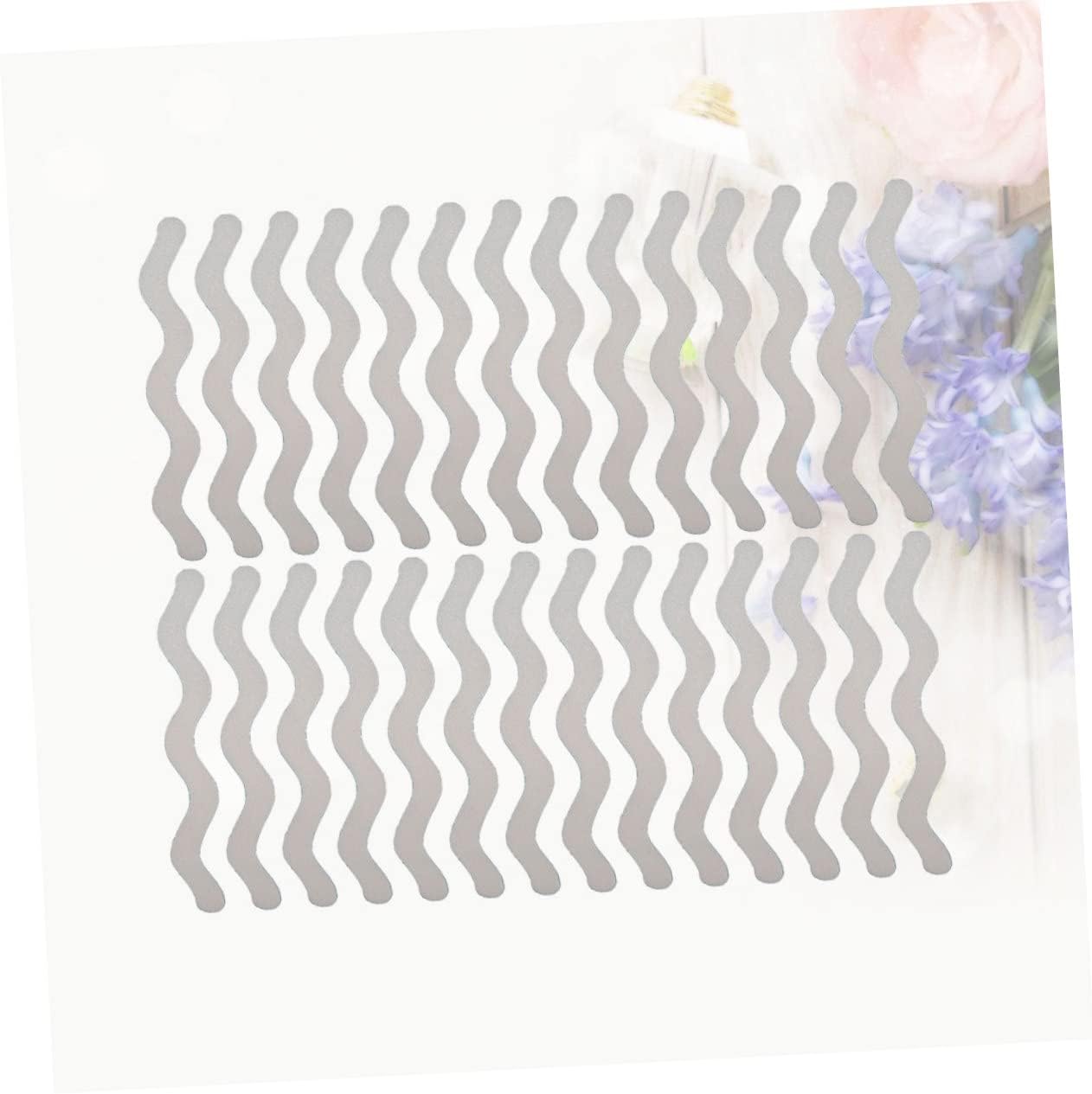 Unomor Non-Slip Bathtub Stickers 36pcs S Shape Design
