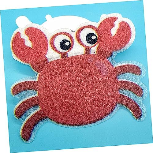 Non-Slip Bath Grip Stickers 5 Pack with Crab Design