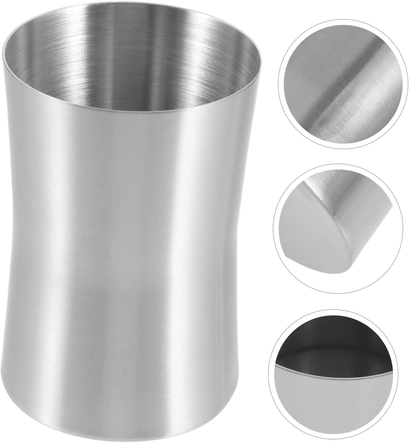 STOBAZA Compact Stainless Steel Toothbrush Holder