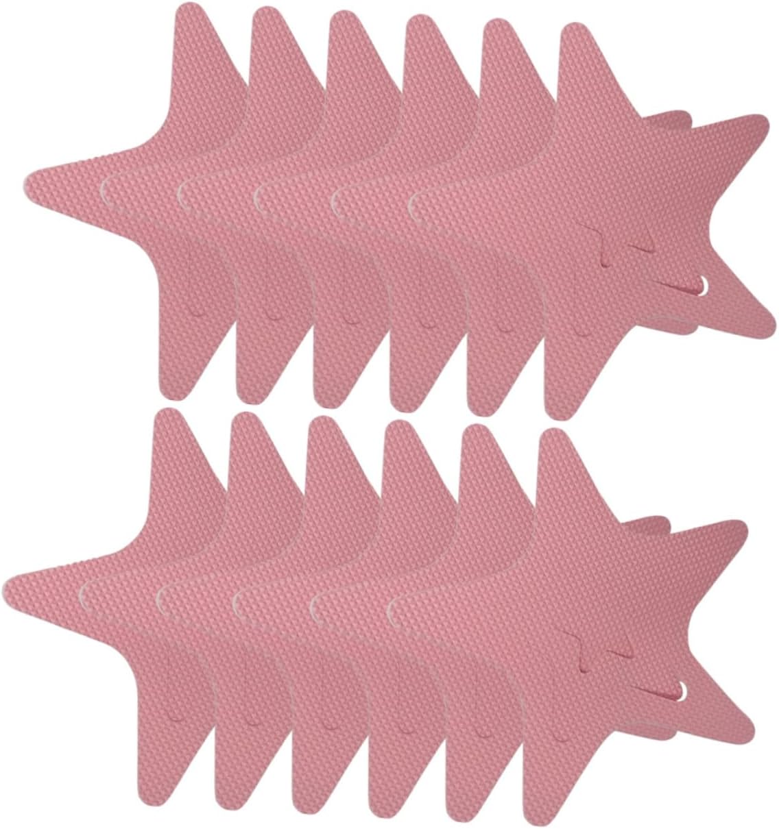 Hemobllo 12pcs Star Shape Non-Slip Bathtub Stickers
