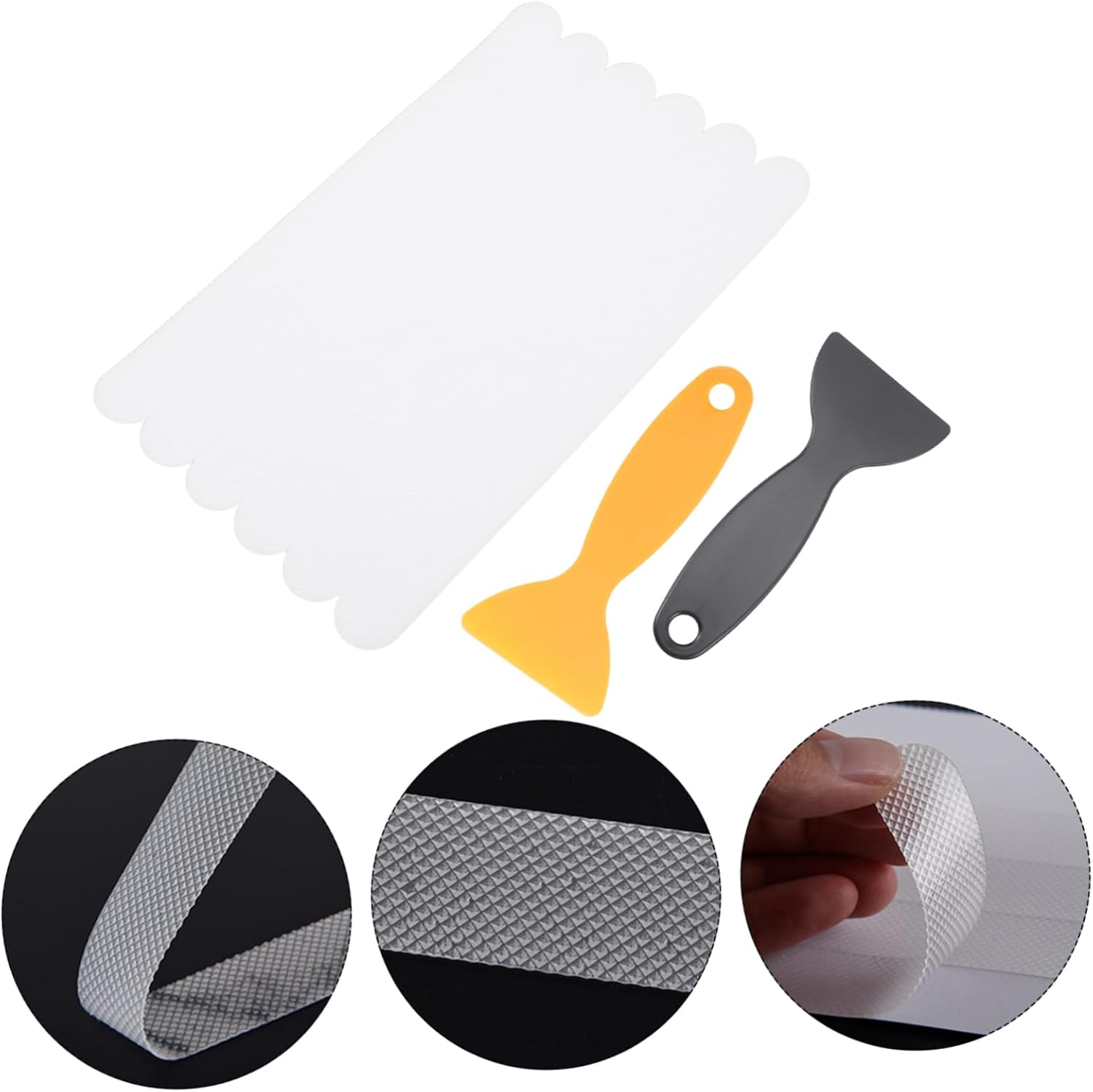 Ciieeo Anti-Slip Shower Stickers 6 Pack