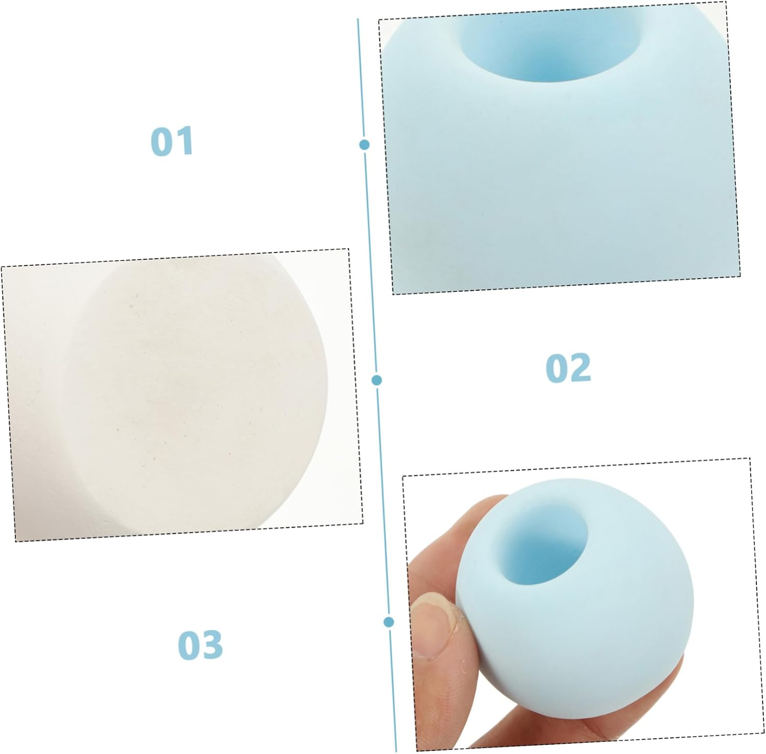 Unomor Diatomite Toothbrush Holder Quick Dry