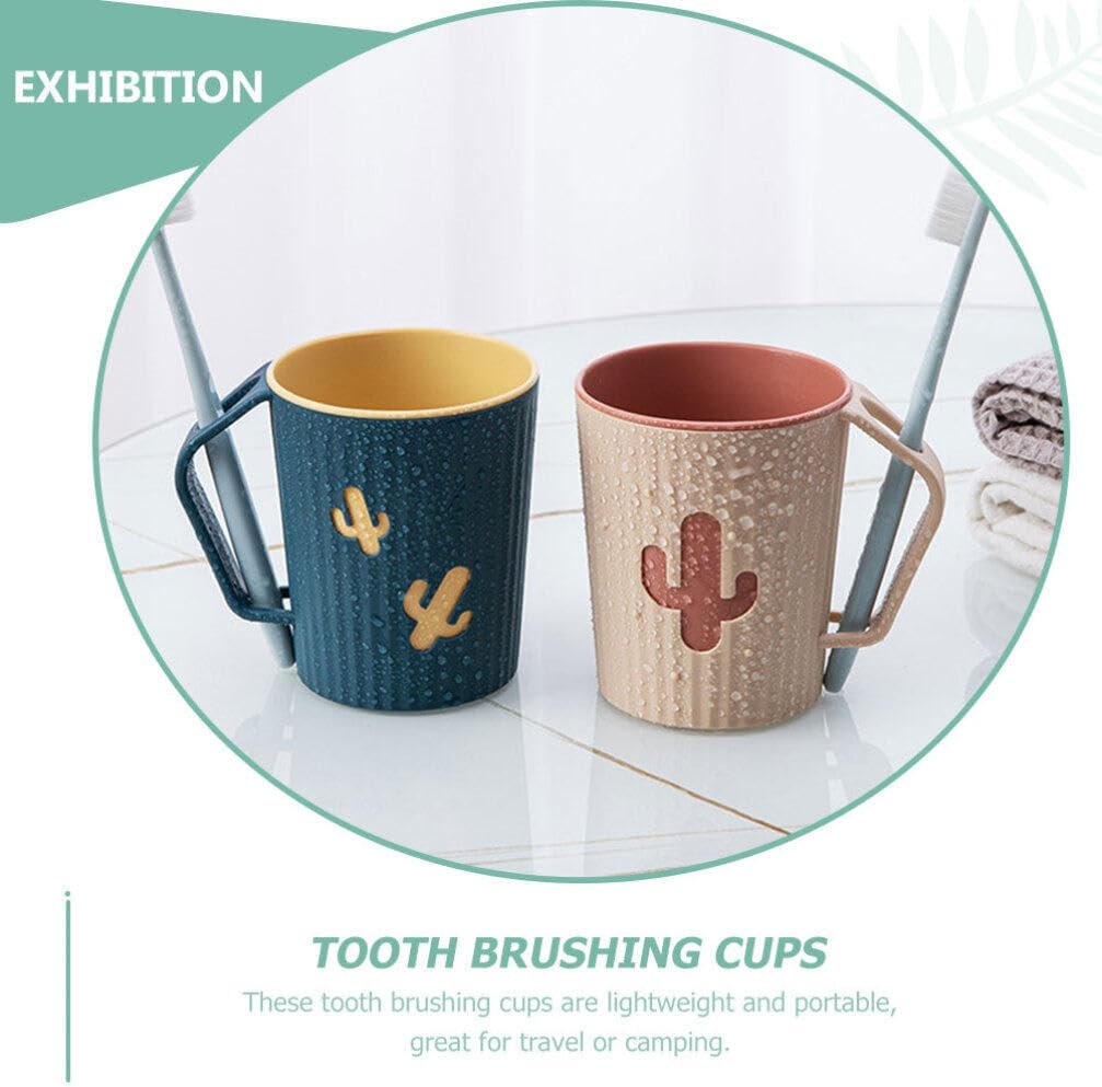 DOITOOL 4Pcs Toothbrush Holders Bathroom Accessories