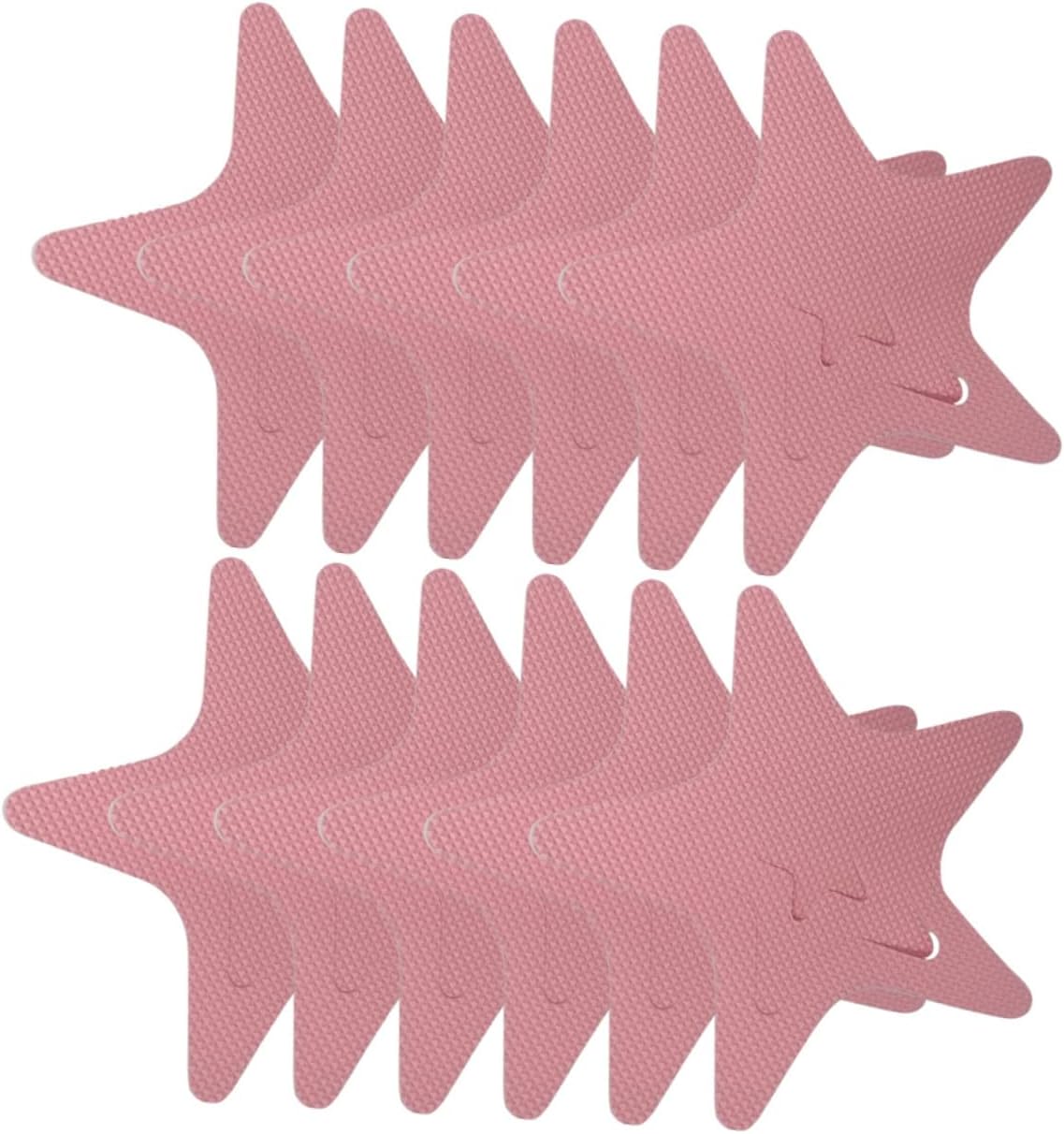 HAKIDZEL 12 Pcs Anti-Slip Star Pattern Bathtub Stickers
