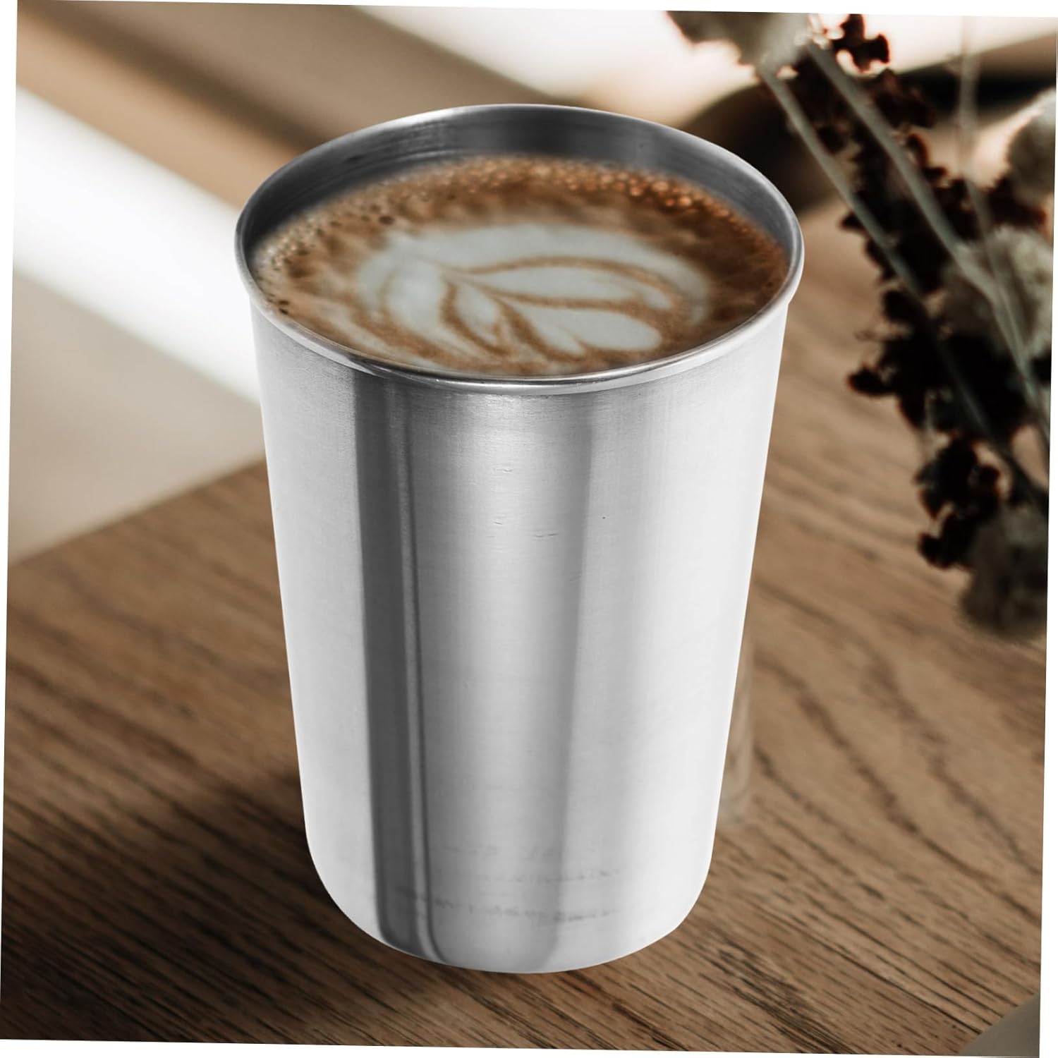 GLEAVI Multi-Use Stainless Steel Toothbrush Tumbler Cup