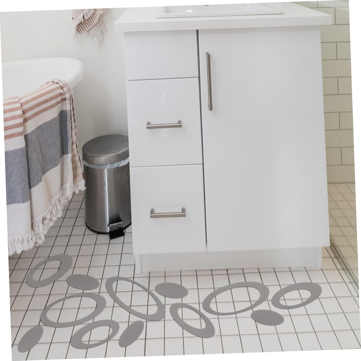 Holibanna Peva Anti-Slip Stickers 20pcs for Bath Tub and Shower