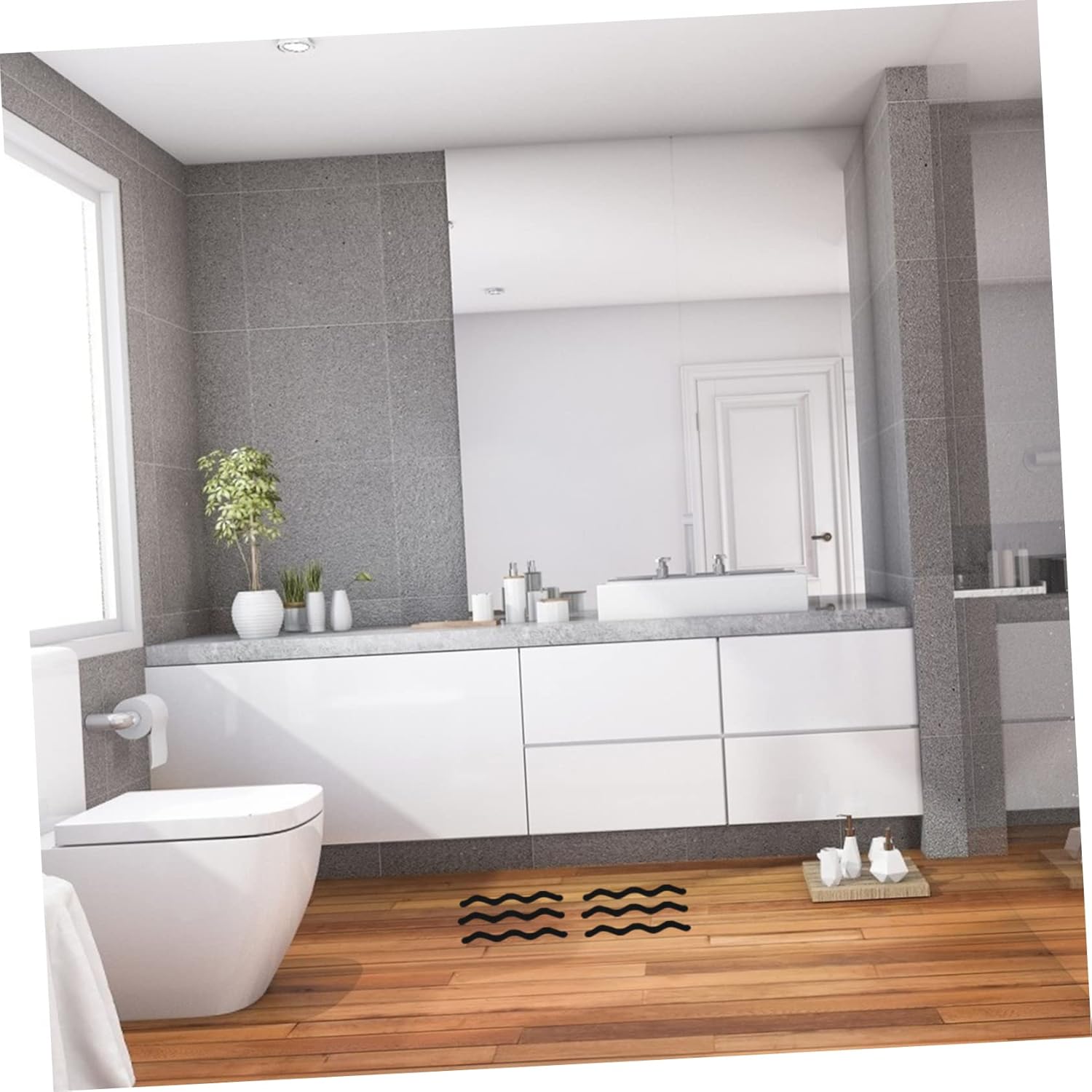 24pcs Non-Slip Stickers for Bath Stairs Pools