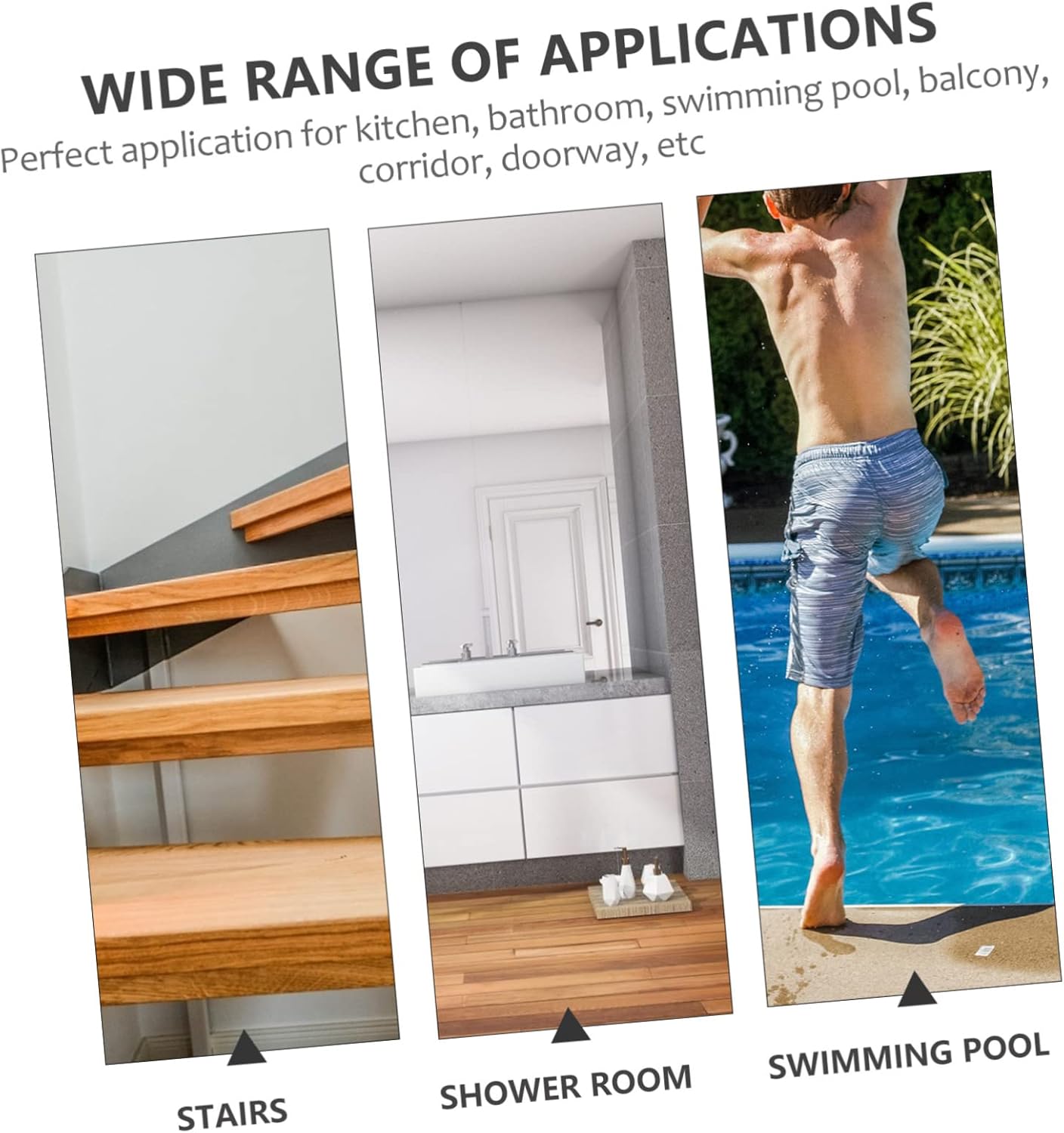 Zerodeko 24pcs Anti-Slip Stickers for Bathroom