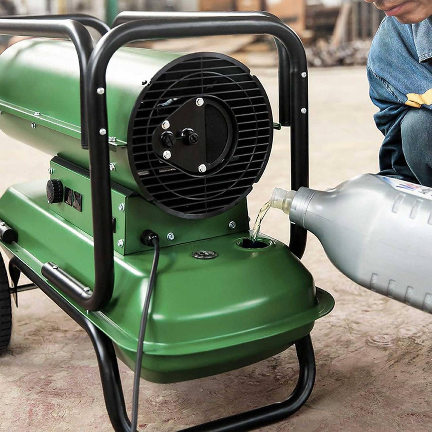PAOOPA Industrial Kerosene Heater 30KW With Wheel