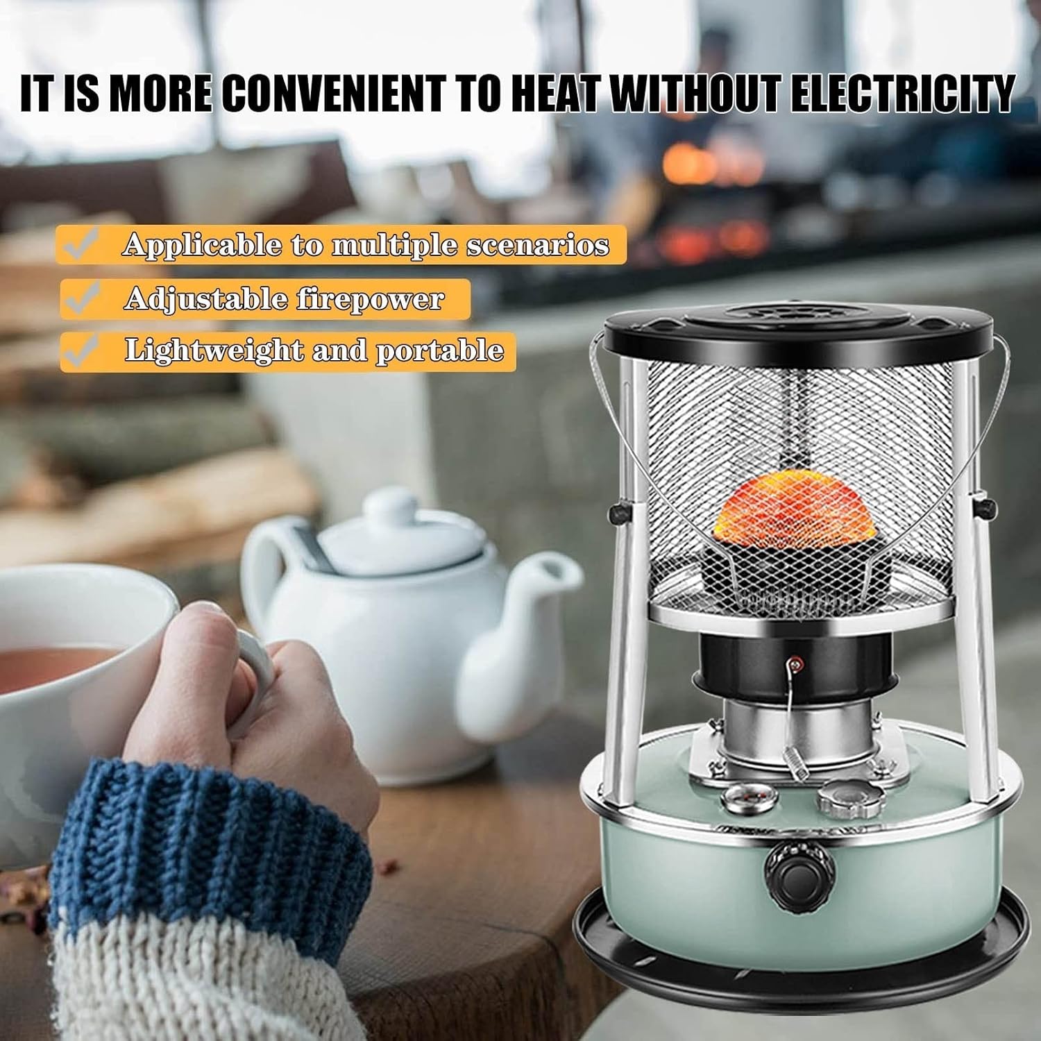 DuANgu Kerosene Heater Stove for Camping and Indoor Use