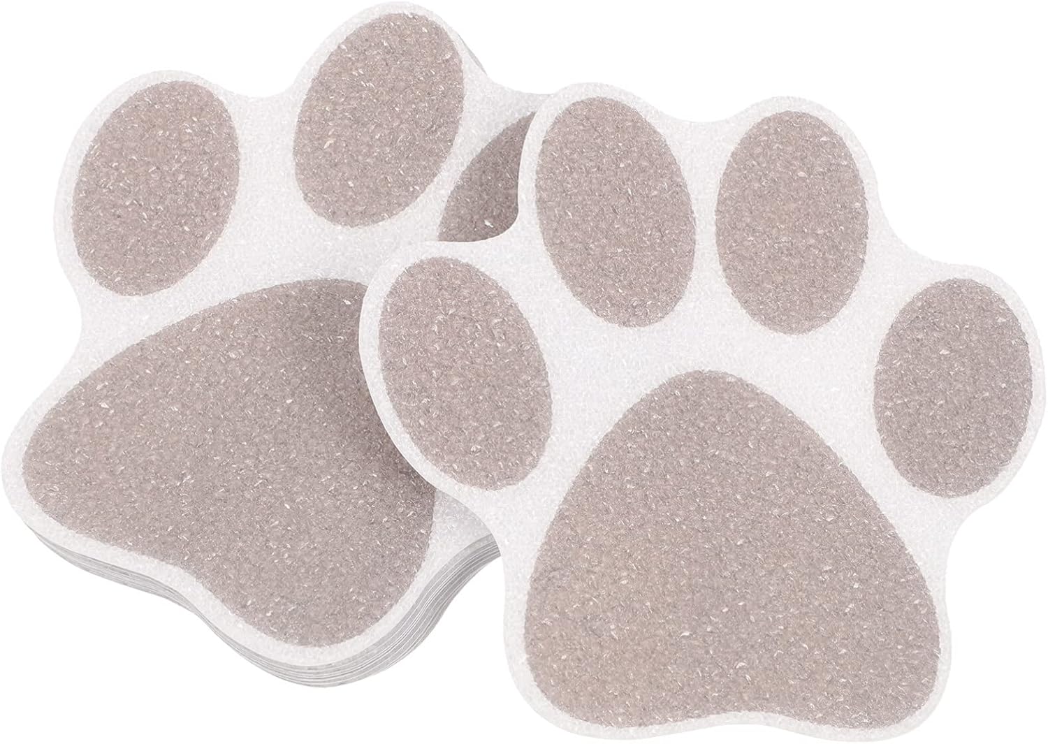 Kisangel 10pcs Bathtub Anti-Slip Stickers with Paw Designs