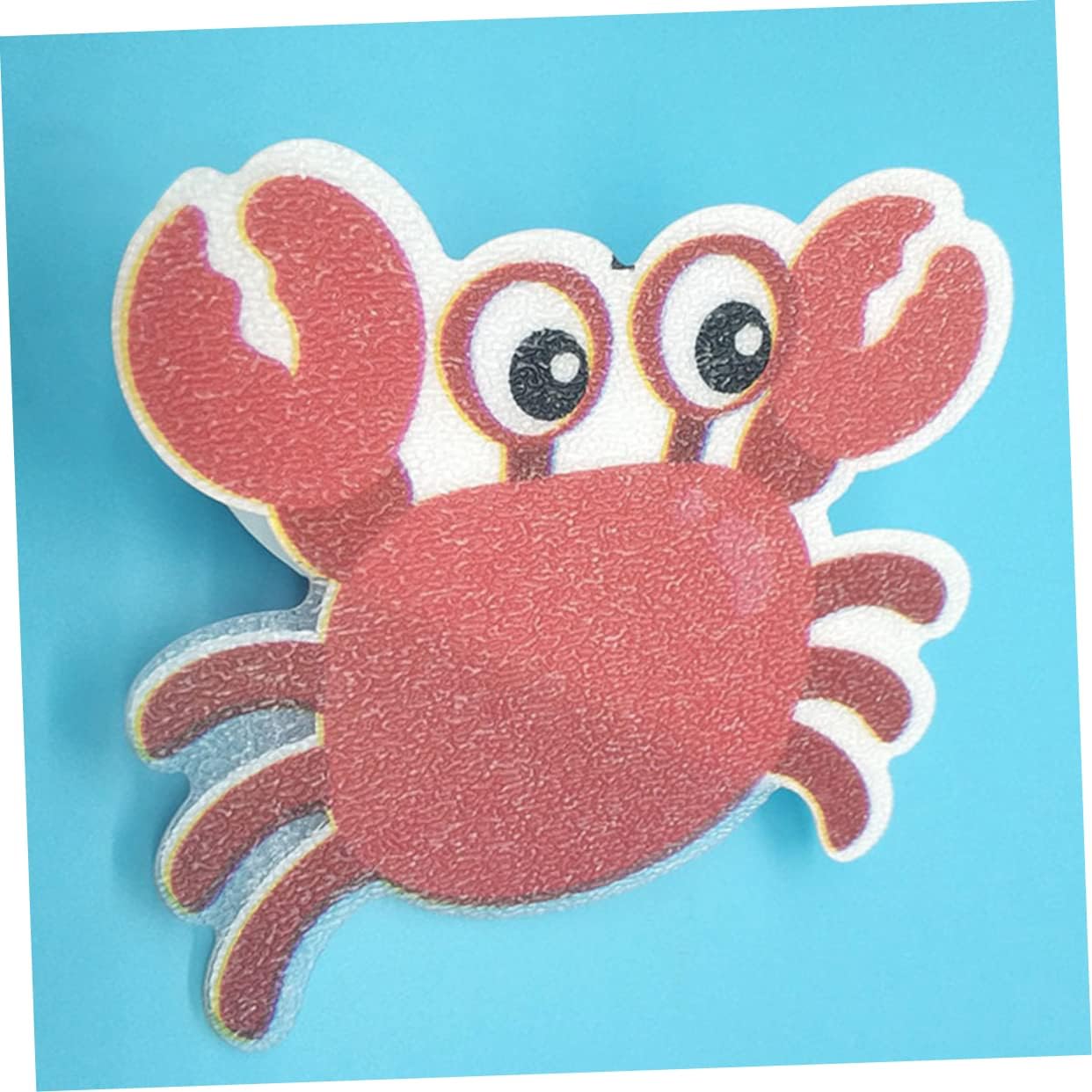 Non-Slip Bath Grip Stickers Crab Design Frosted Decals
