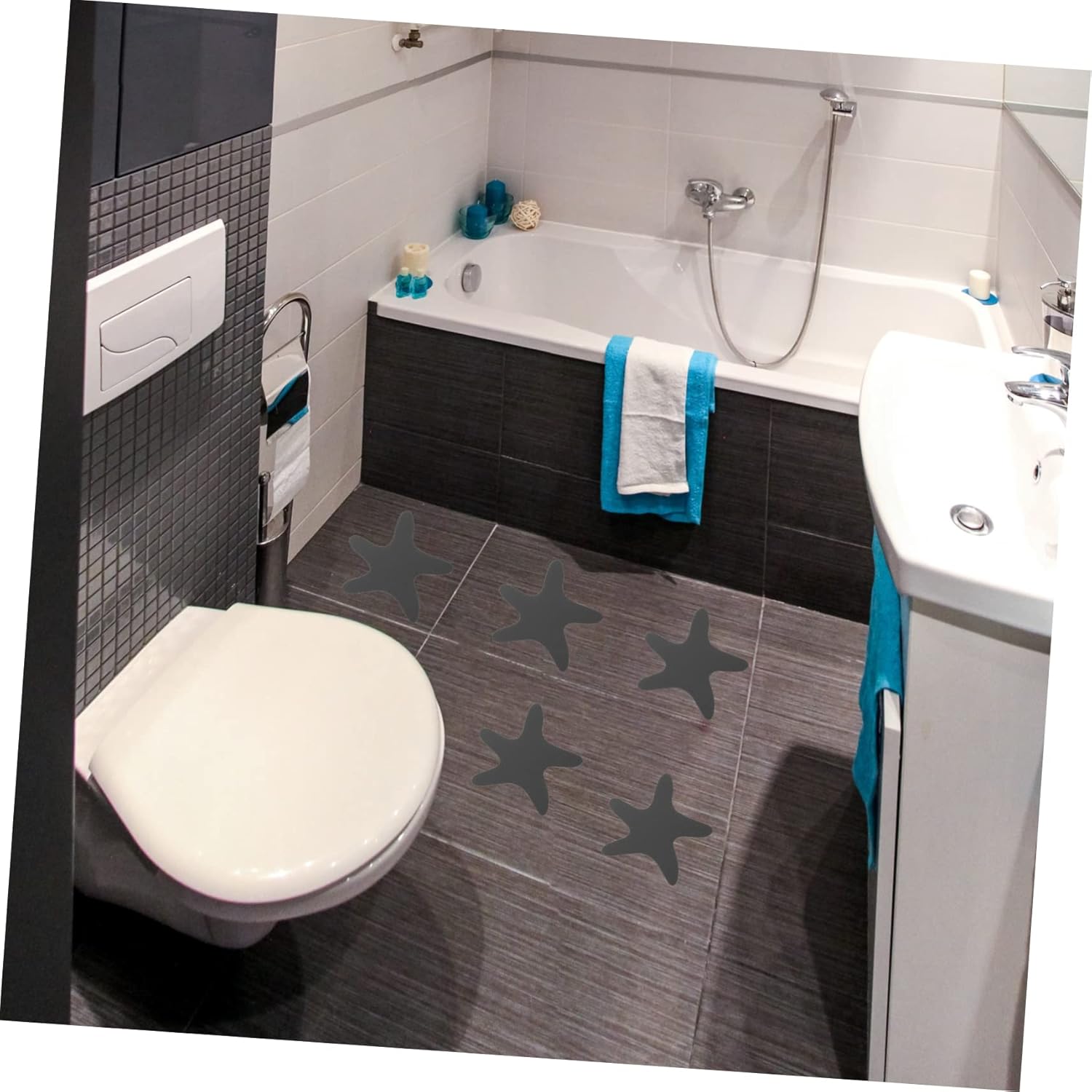 RORPOIR Adorable Self-Adhesive Bathtub Stickers