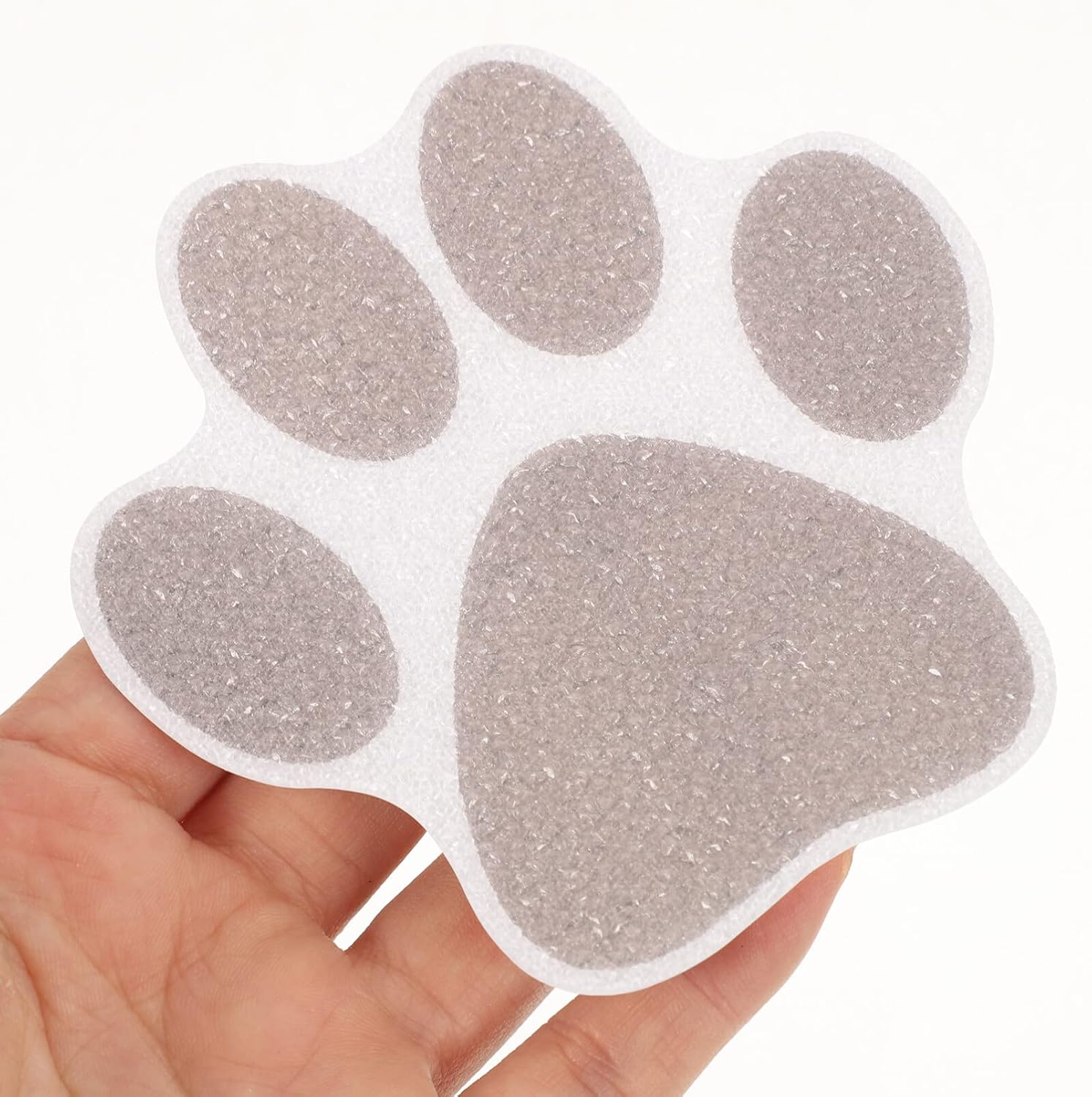 Kisangel 10pcs Bathtub Anti-Slip Stickers with Paw Designs