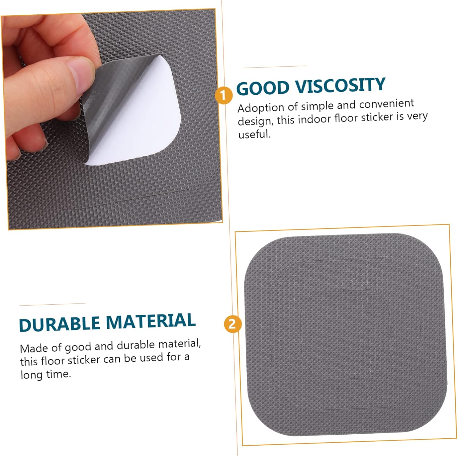Ciieeo 20PCS Non-Slip Bathroom Decals for Bathtub and Floor