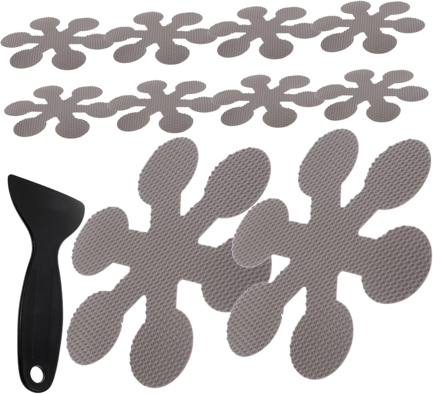 Non-Slip Tub Mat Stickers 1 Set Snowflake Design