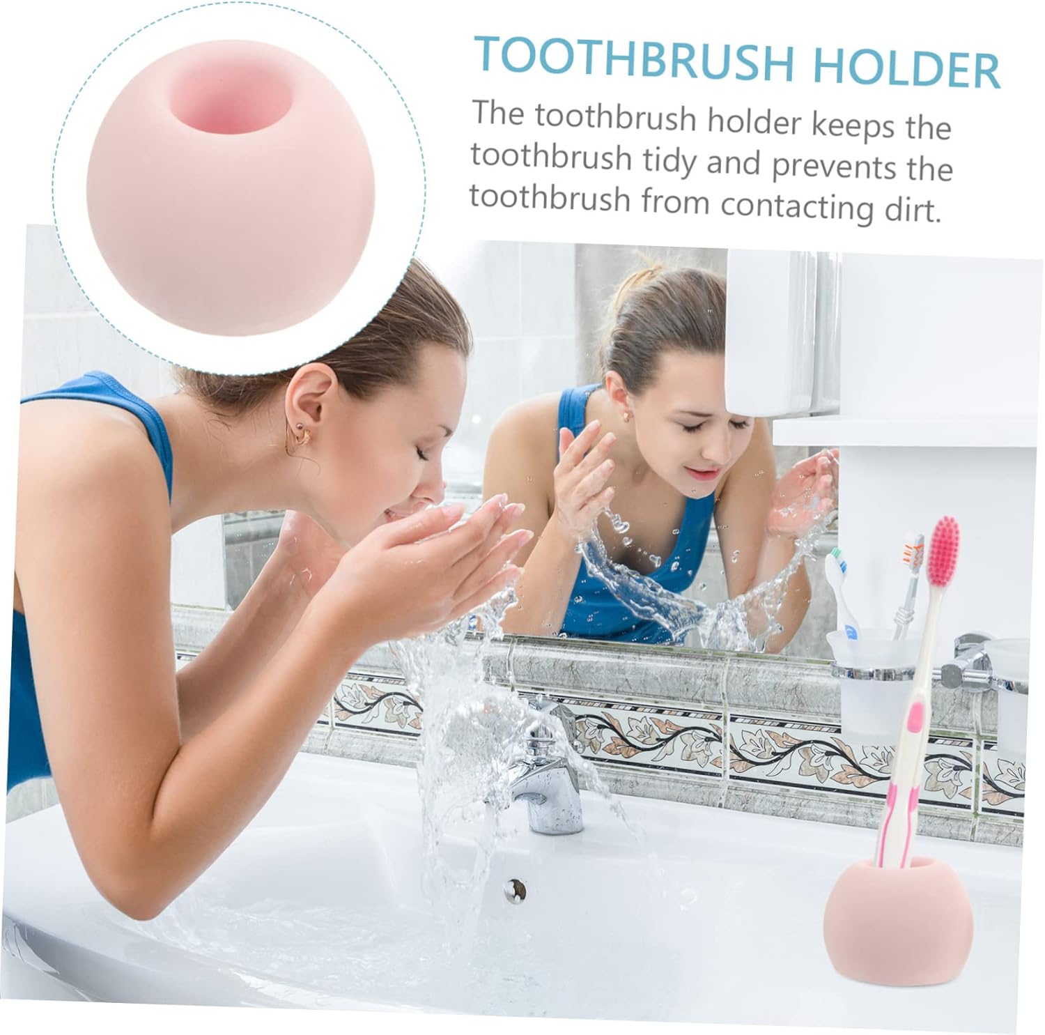 MAGICLULU 3 Pack Diatomite Toothbrush Holder 1