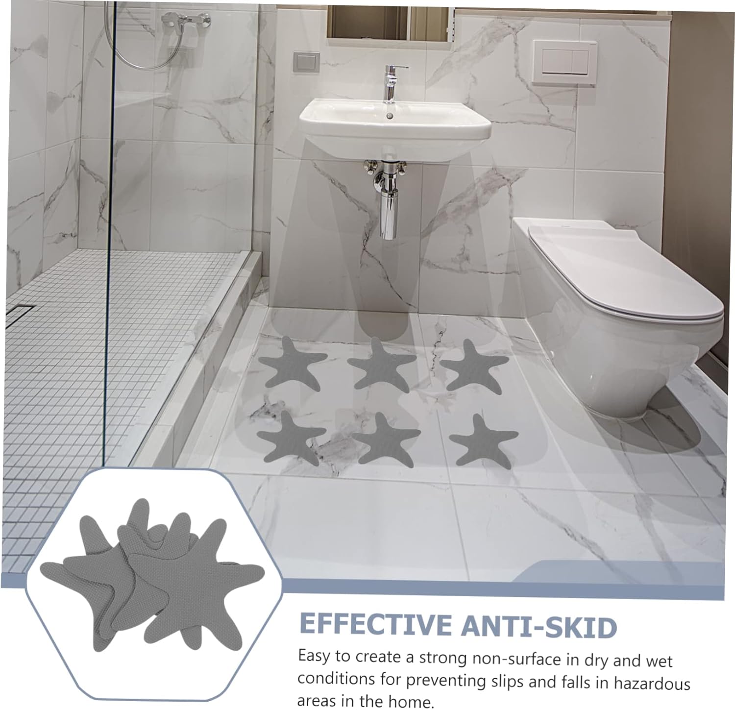RORPOIR Adorable Self-Adhesive Bathtub Stickers