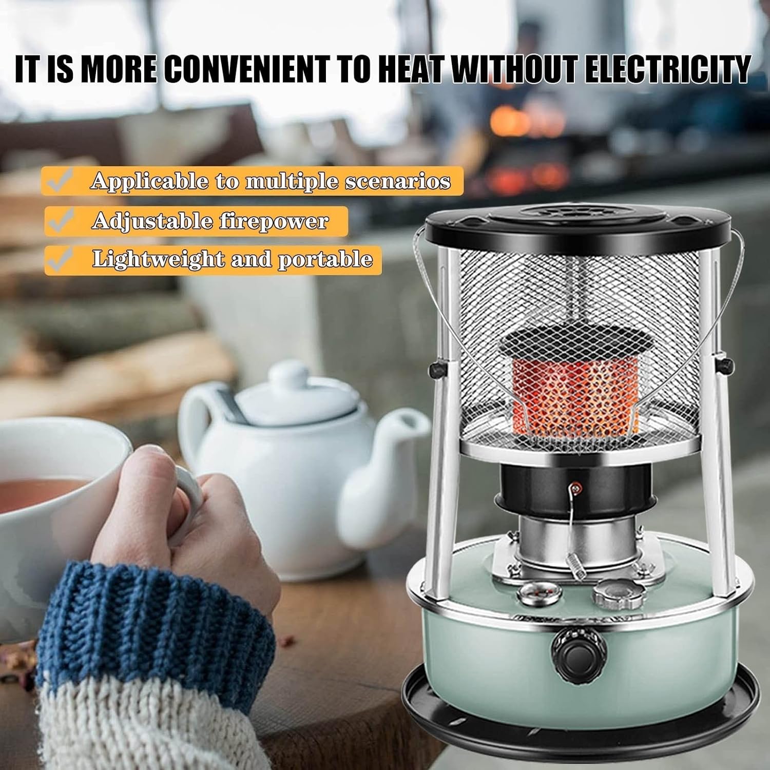 DuANgu Kerosene Heater Stove for Camping and Indoor Use 1