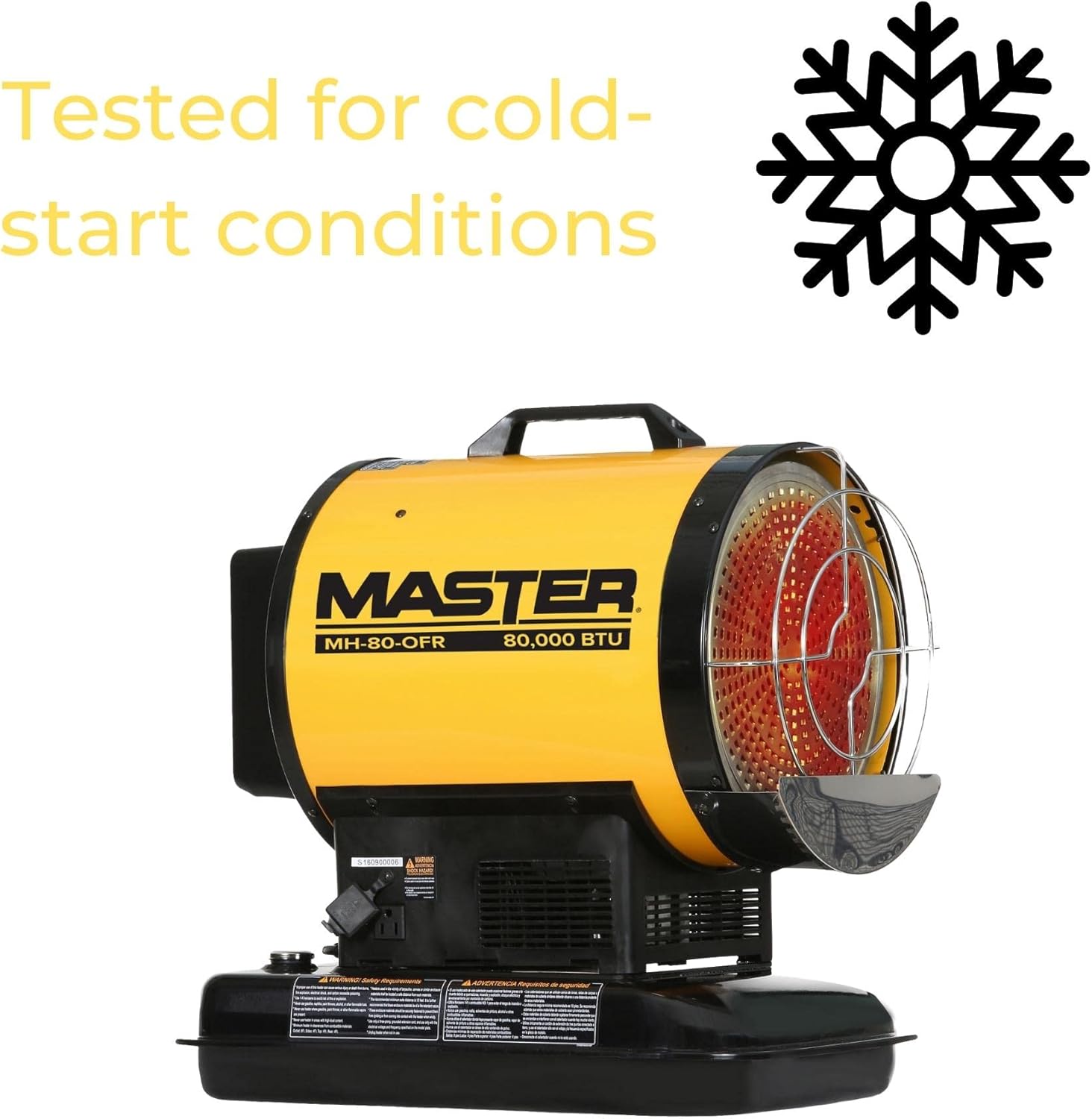 Master 80000 BTU Kerosene Diesel Radiant Heater