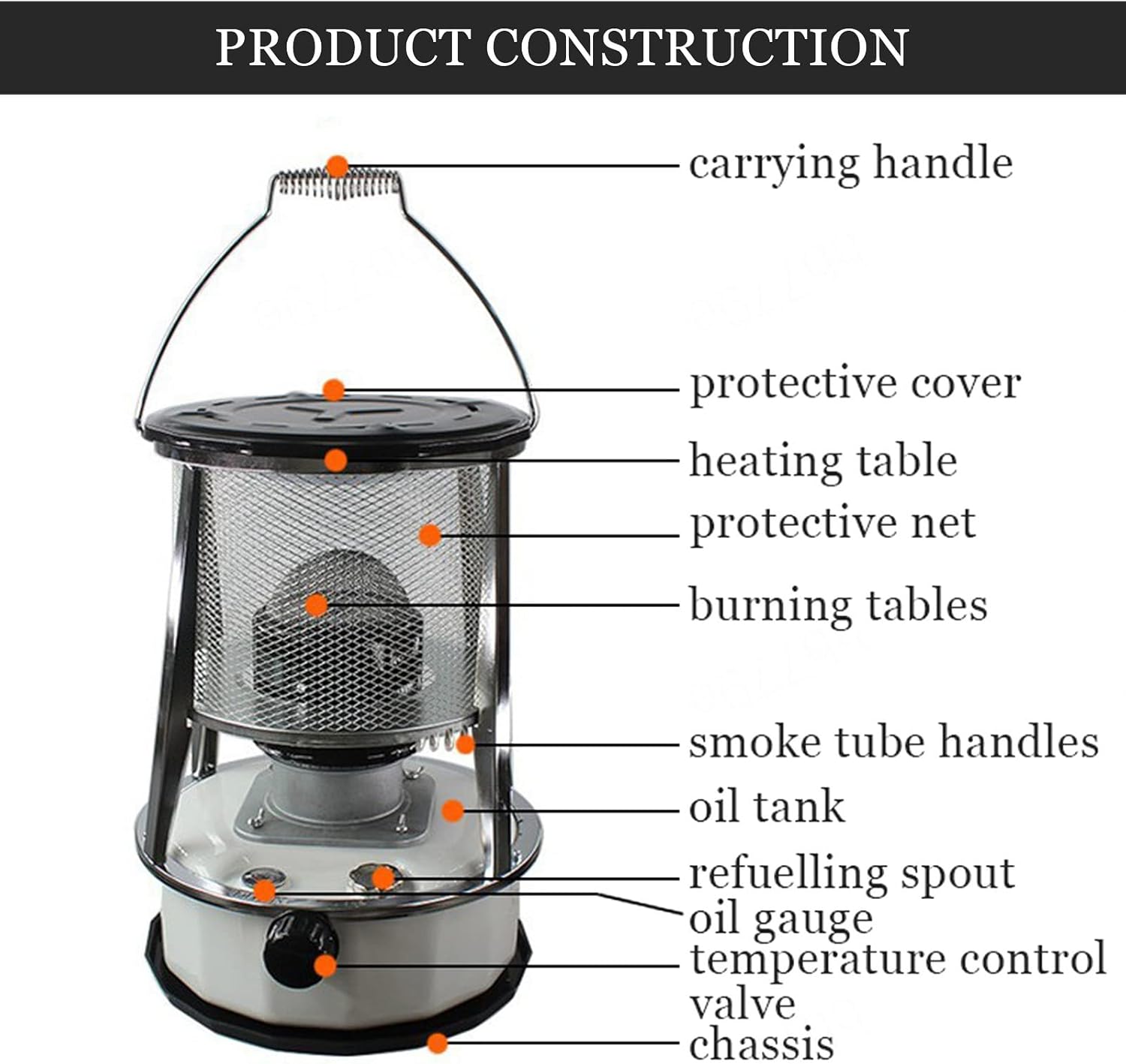 Portable Kerosene Stove for Indoor and Outdoor Use