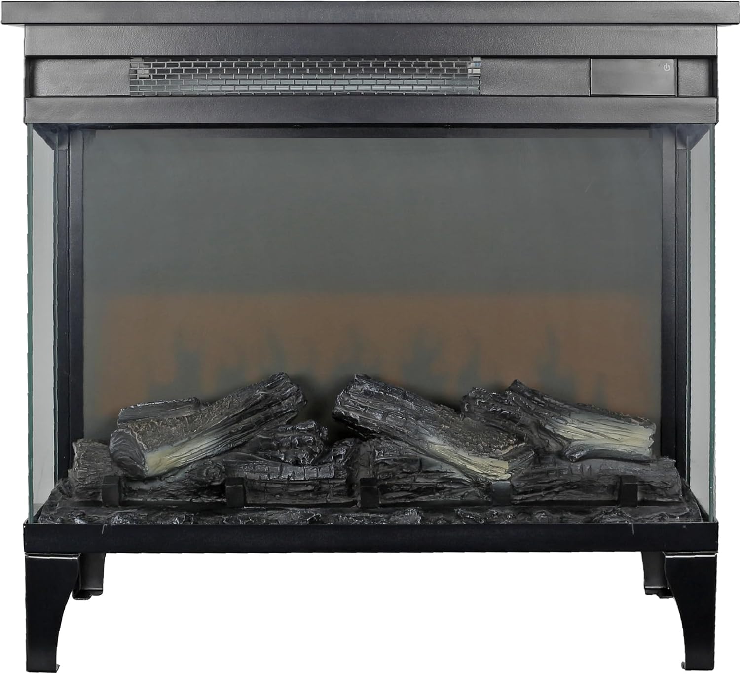 Doredo 3-Sided Electric Fireplace with Remote Control 1