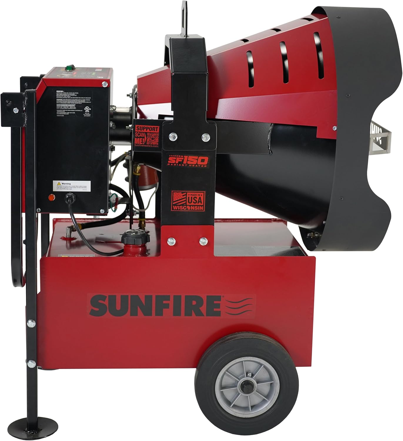 Sunfire Radiant Heater SF150 - 150000 BTUs Kerosene Diesel Industrial Space Heater