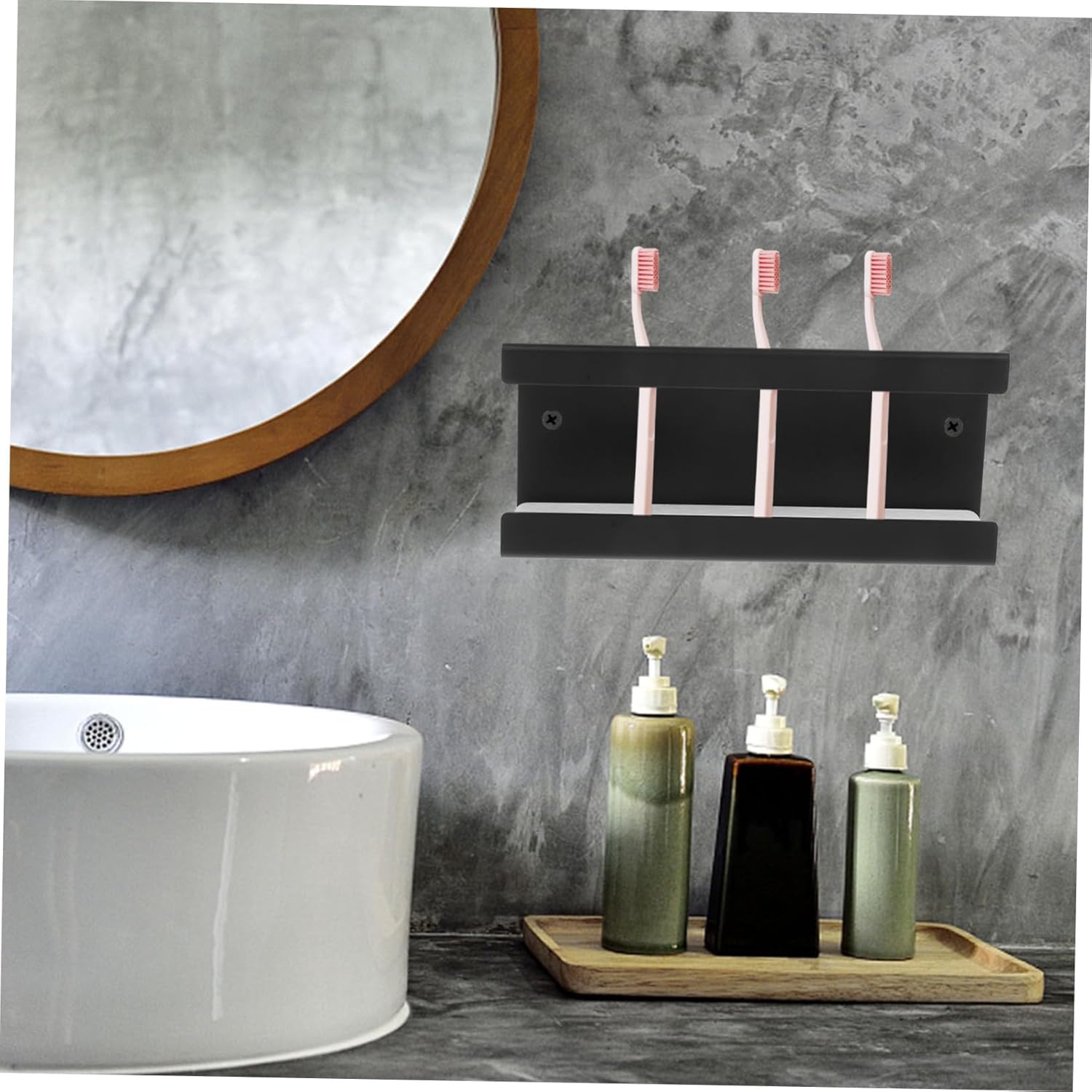 Stainless Steel Electric Toothbrush Wall Holder