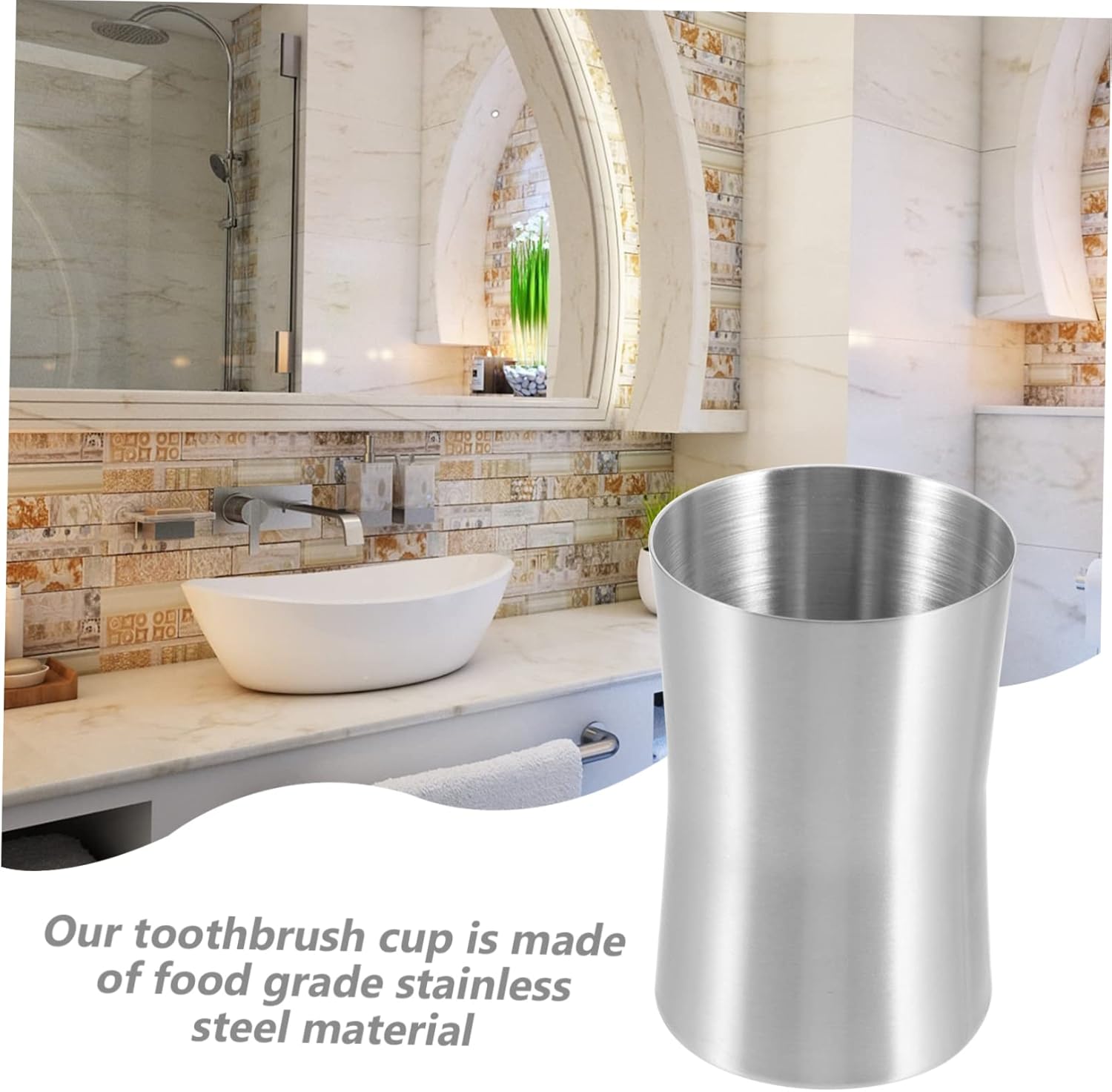 CIYODO Reusable Toothpaste Cup with Foldable Design