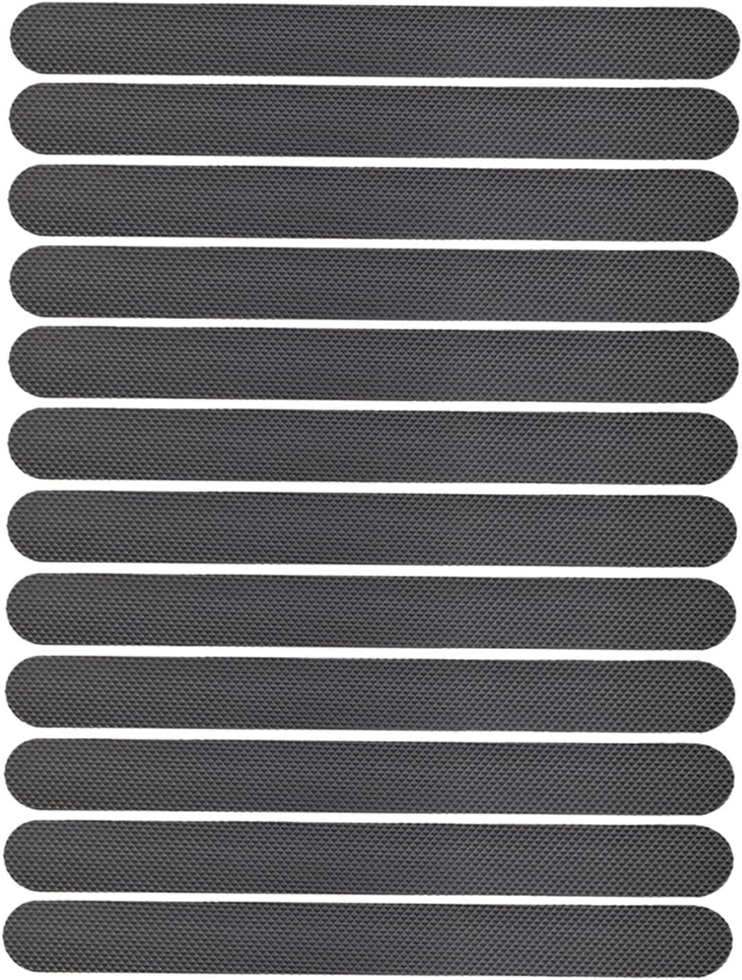 12Pcs Gray Non Slip Stickers for Bath Tub Showers Floors