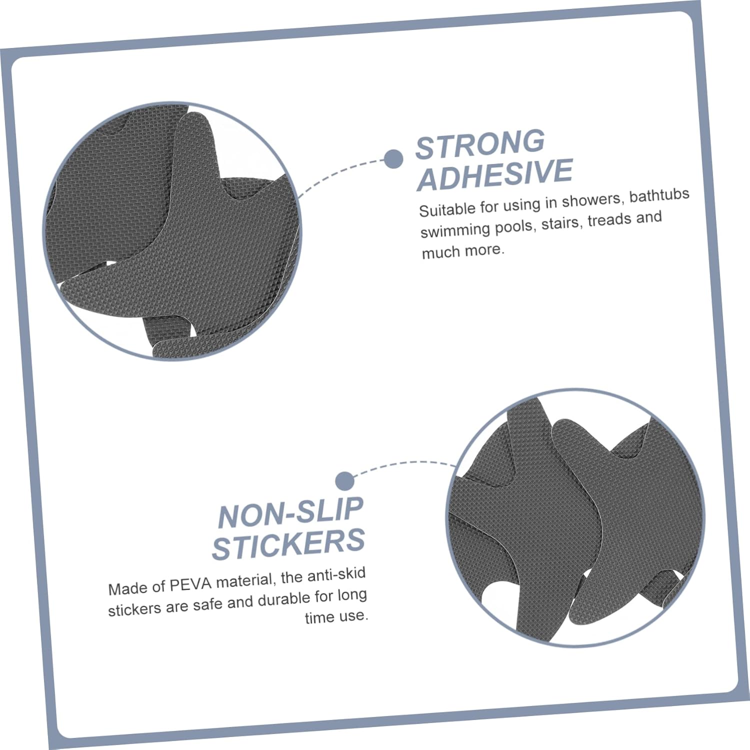 RORPOIR Adorable Self-Adhesive Bathtub Stickers