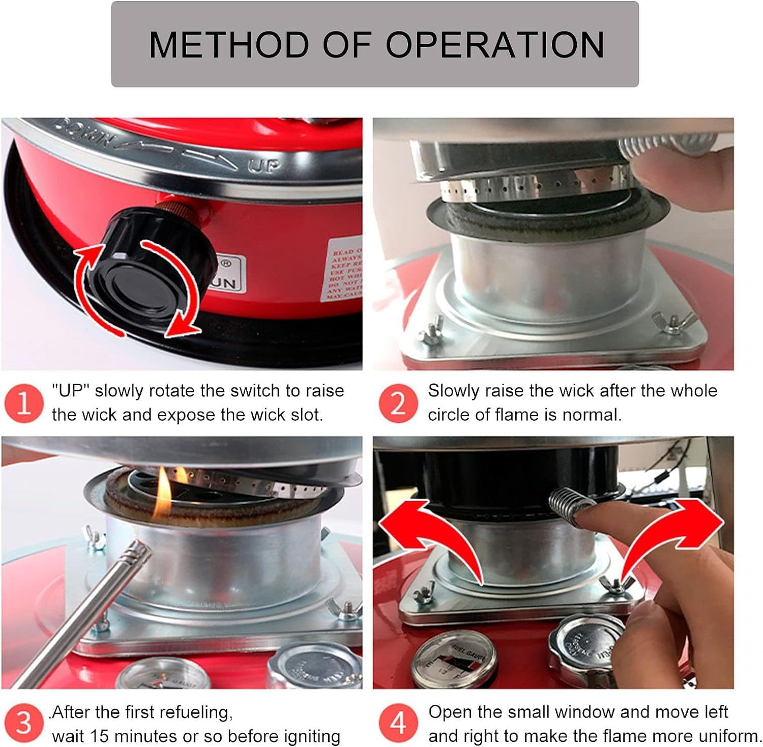 YXLUJYY Kerosene Heater Stove for Indoor Outdoor Emergency Use